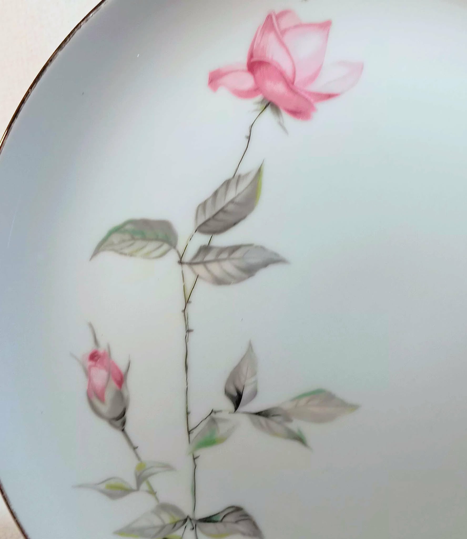 Dawn Rose Dinner Plates - Style House by Sango -Set of Three