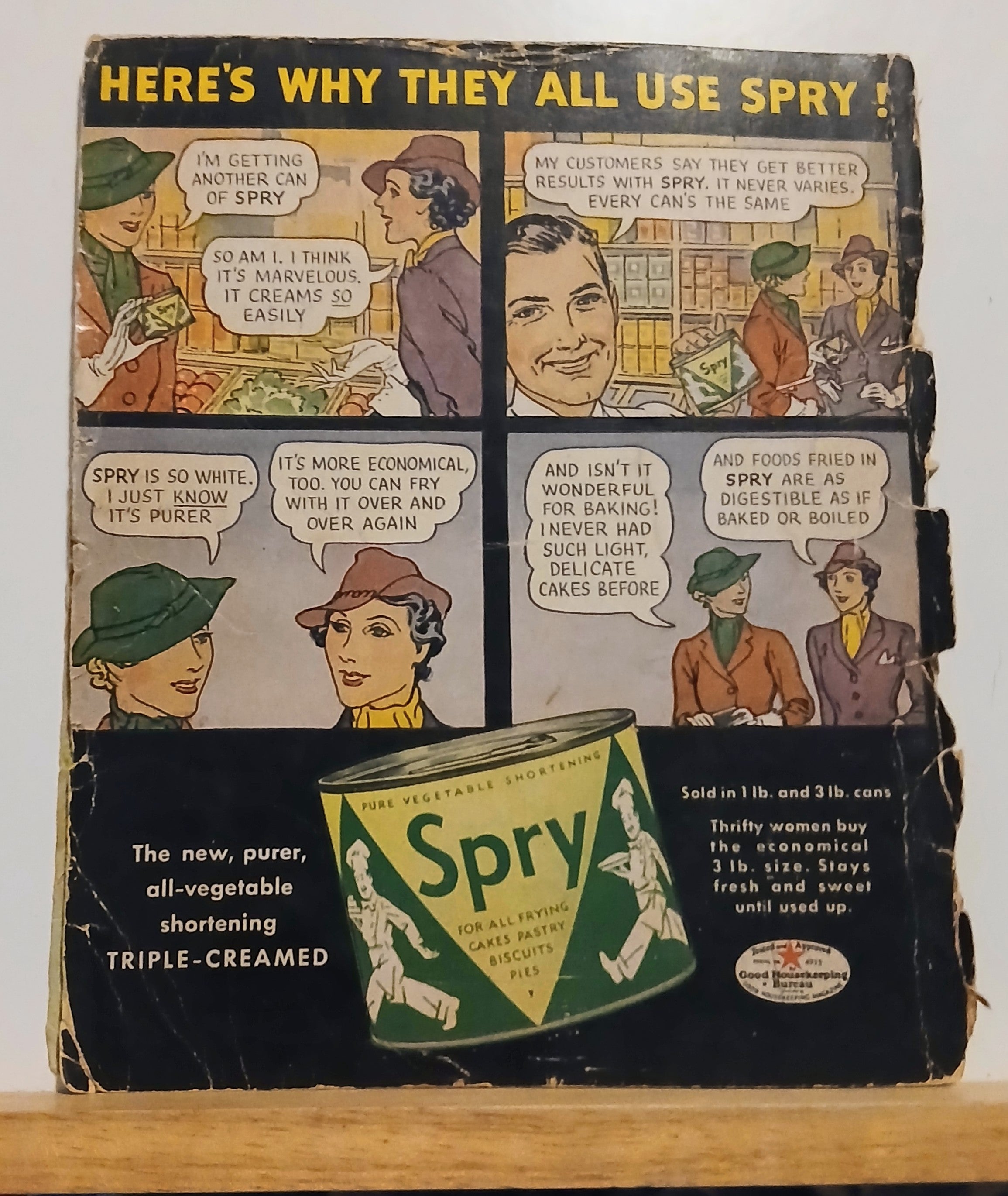 Vintage 1930s Ephemera Lot - Junk Journal Supplies - Recipes, Ads, & Almanac - 1935 1938