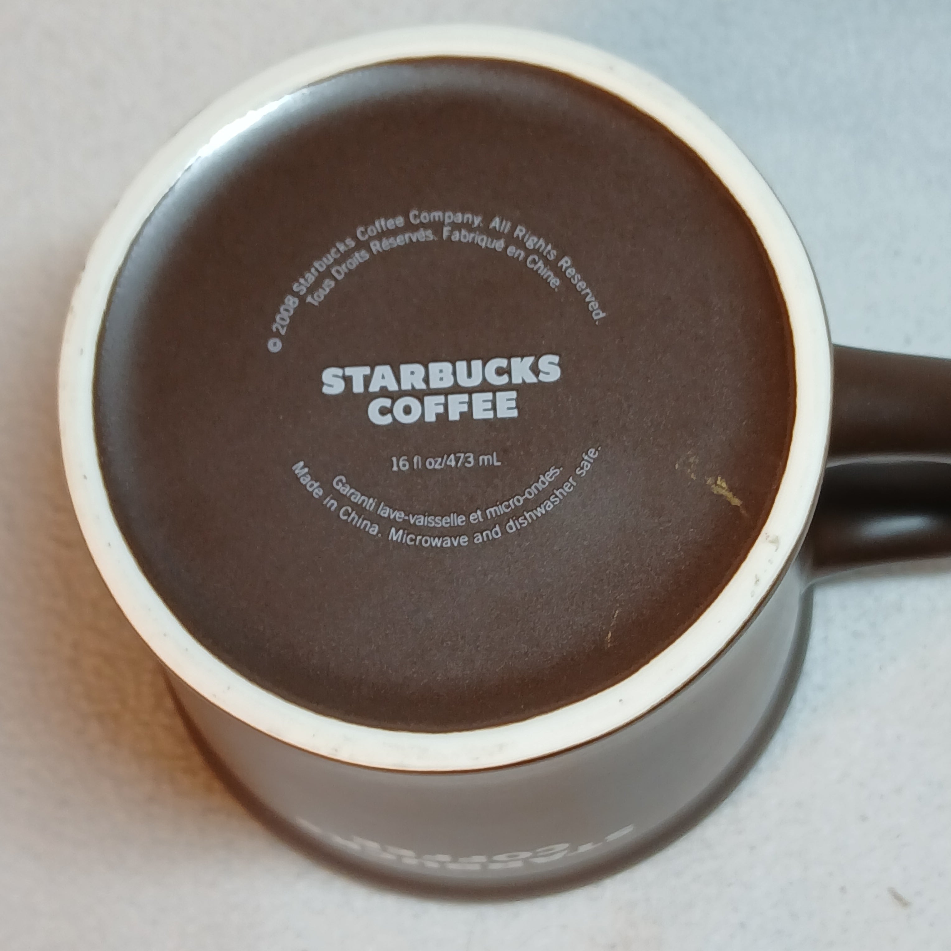 Starbucks Coffee Mug - 16 oz. - 2008