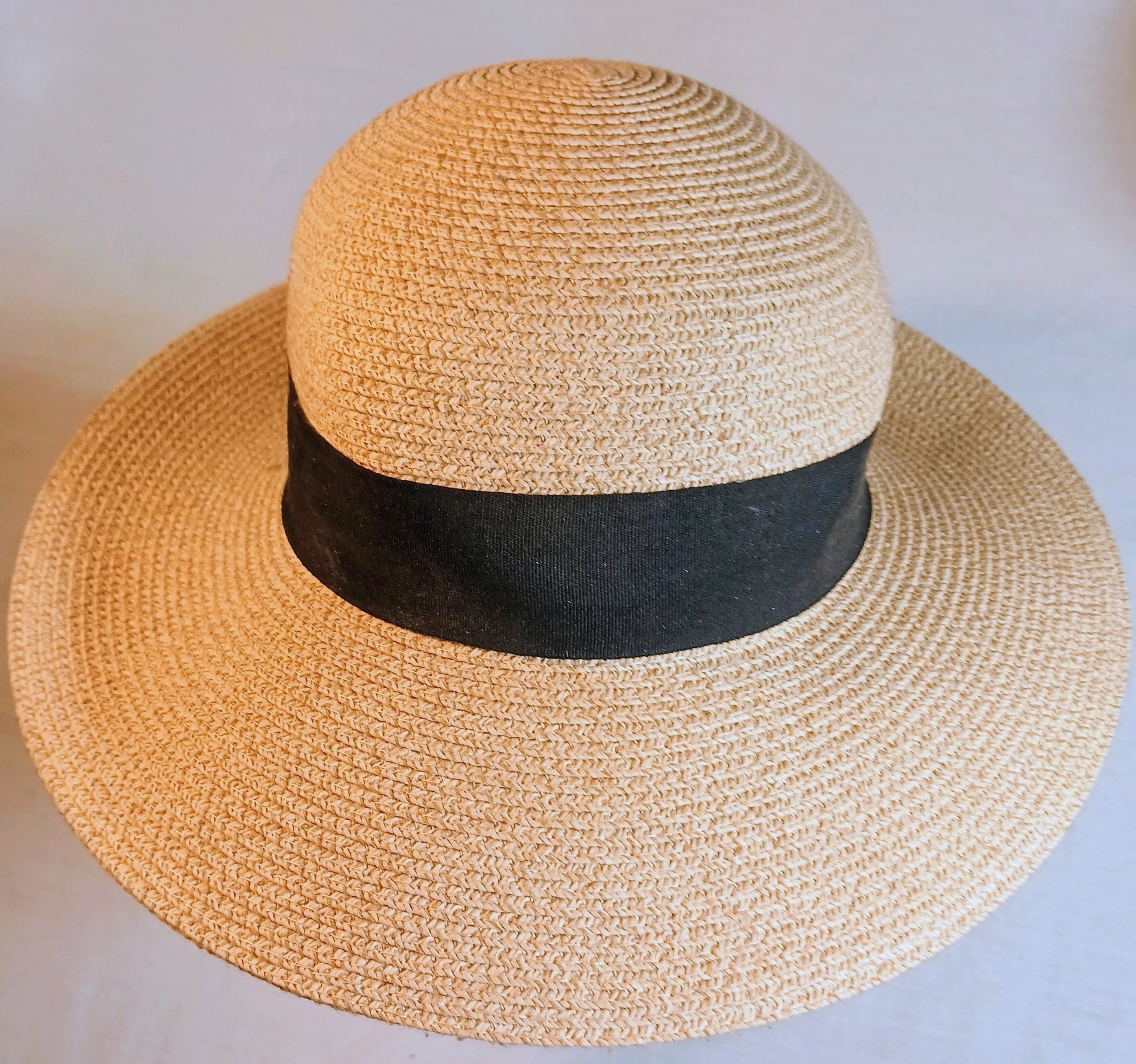 Wide Brim Straw Furtalk Sun Hat