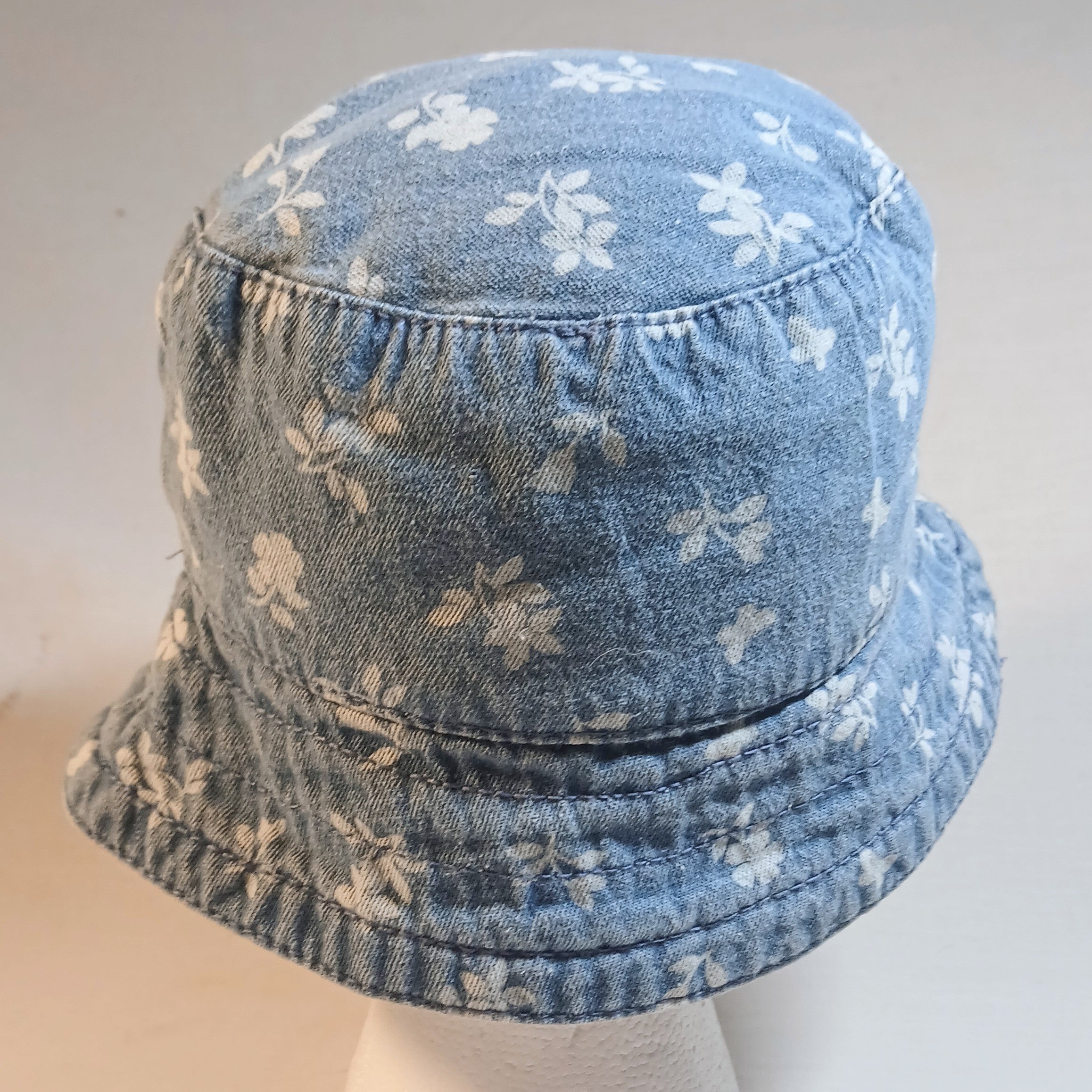 Girls Denim Bucket Hat