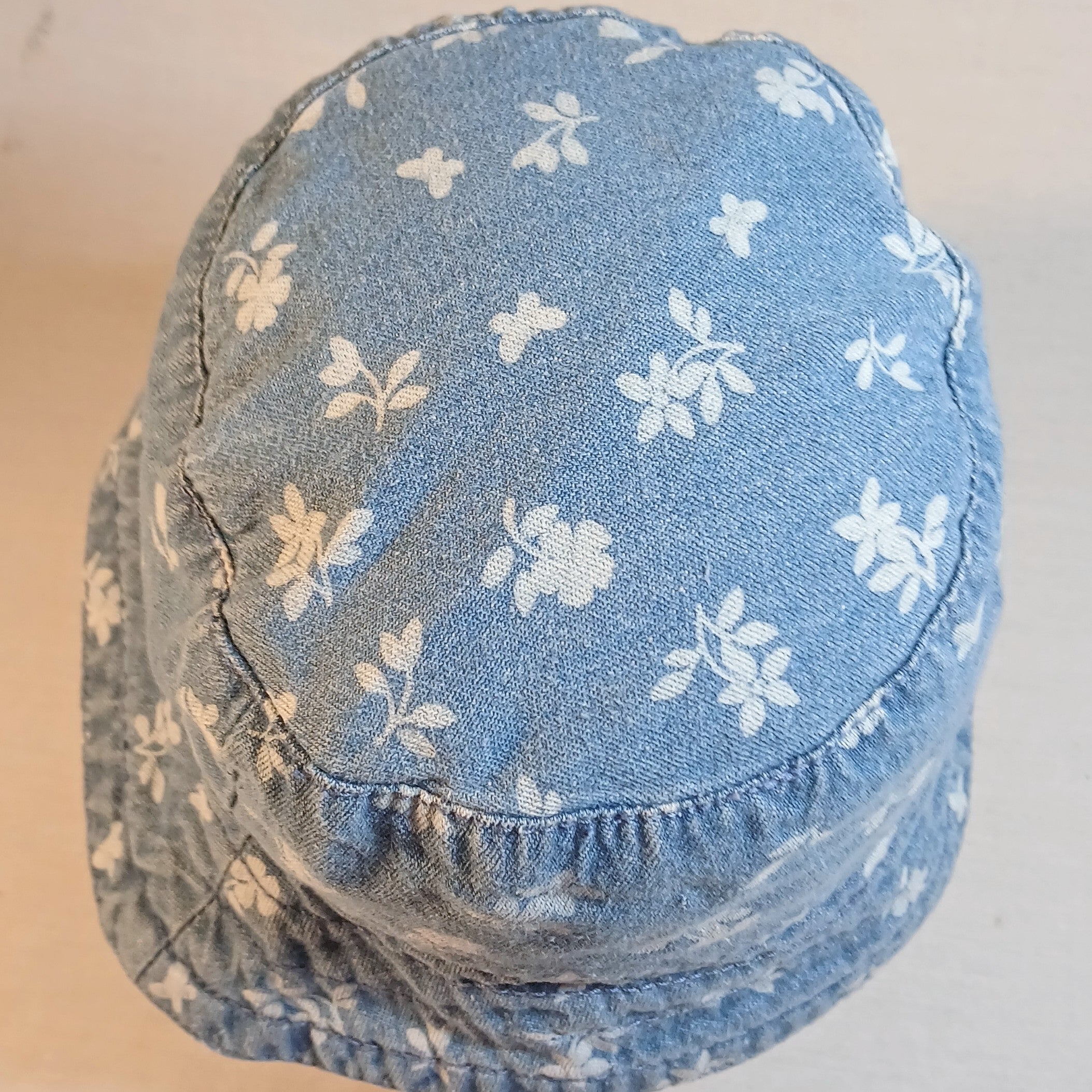 Girls Denim Bucket Hat