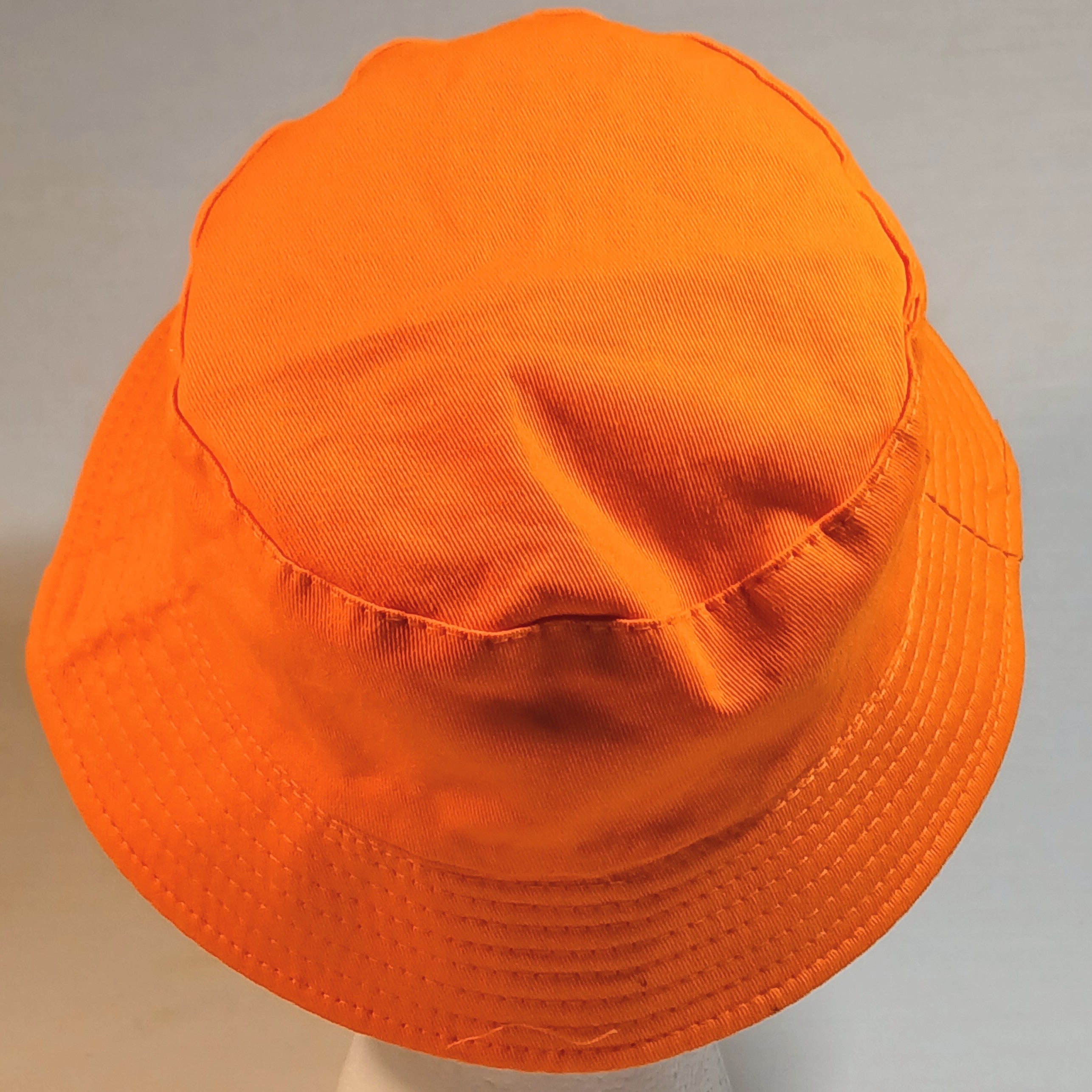 Orange Reversible Soccer Bucket Hat