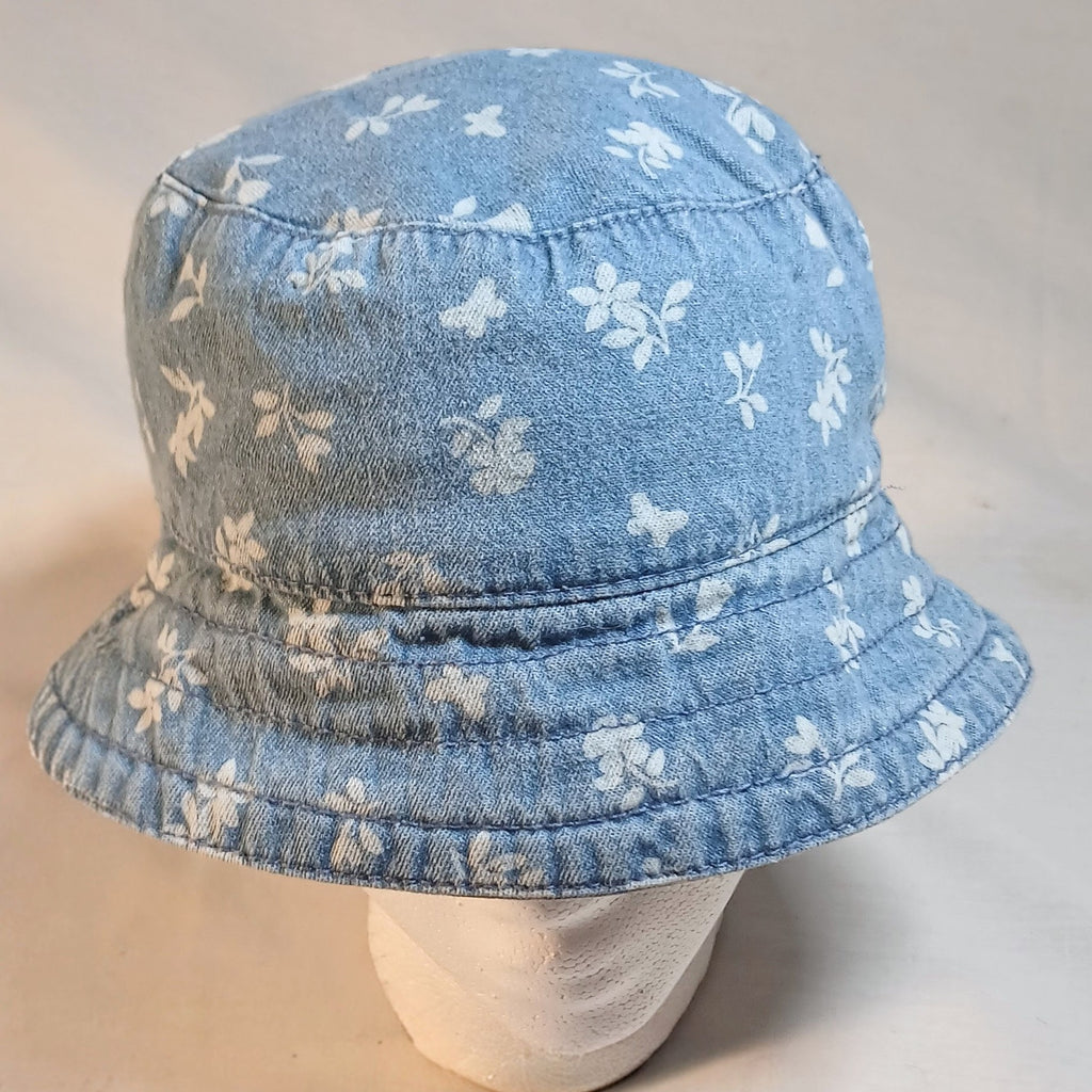 Girls Denim Bucket Hat