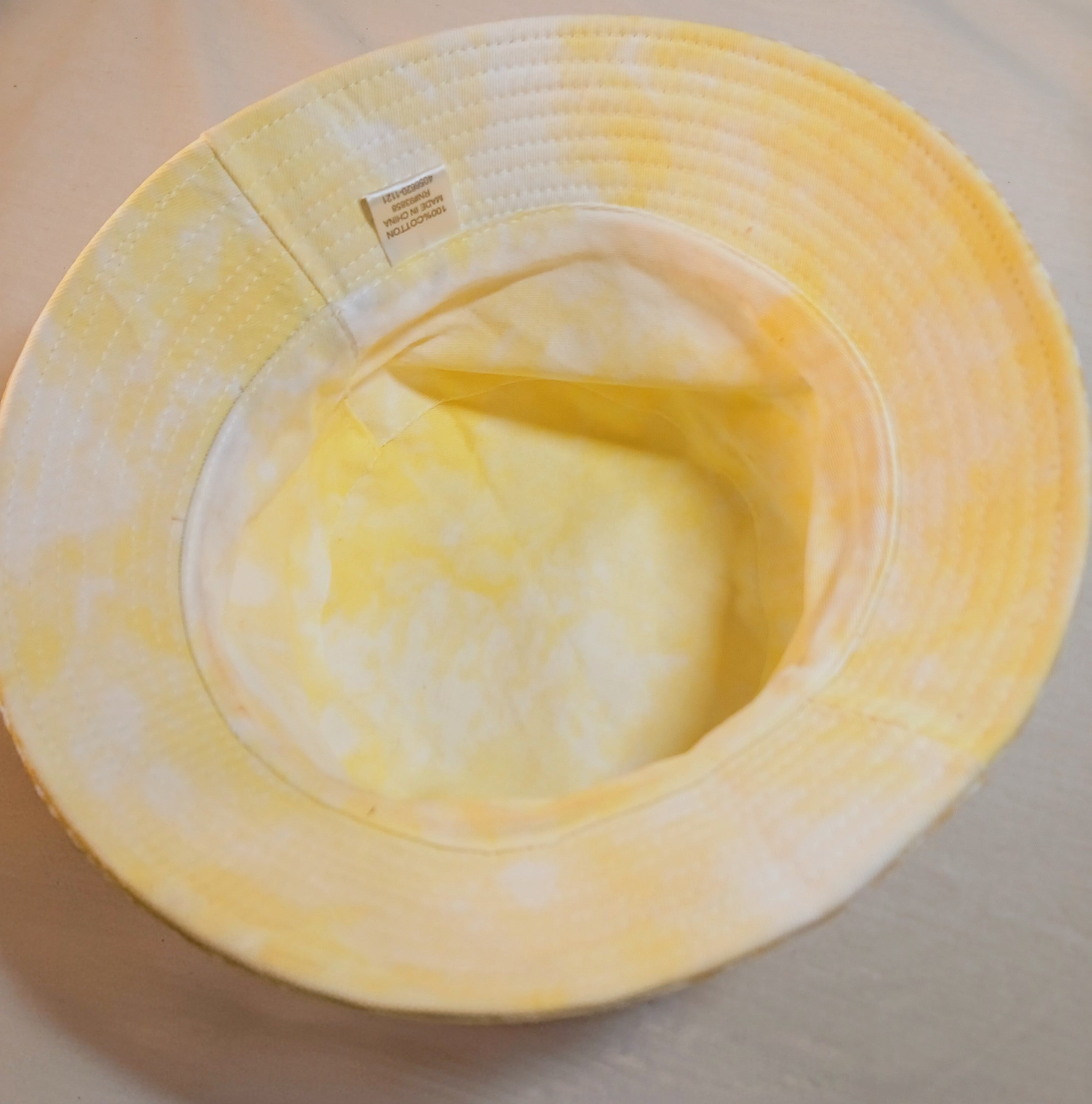 Yellow Gingham Bucket Hat