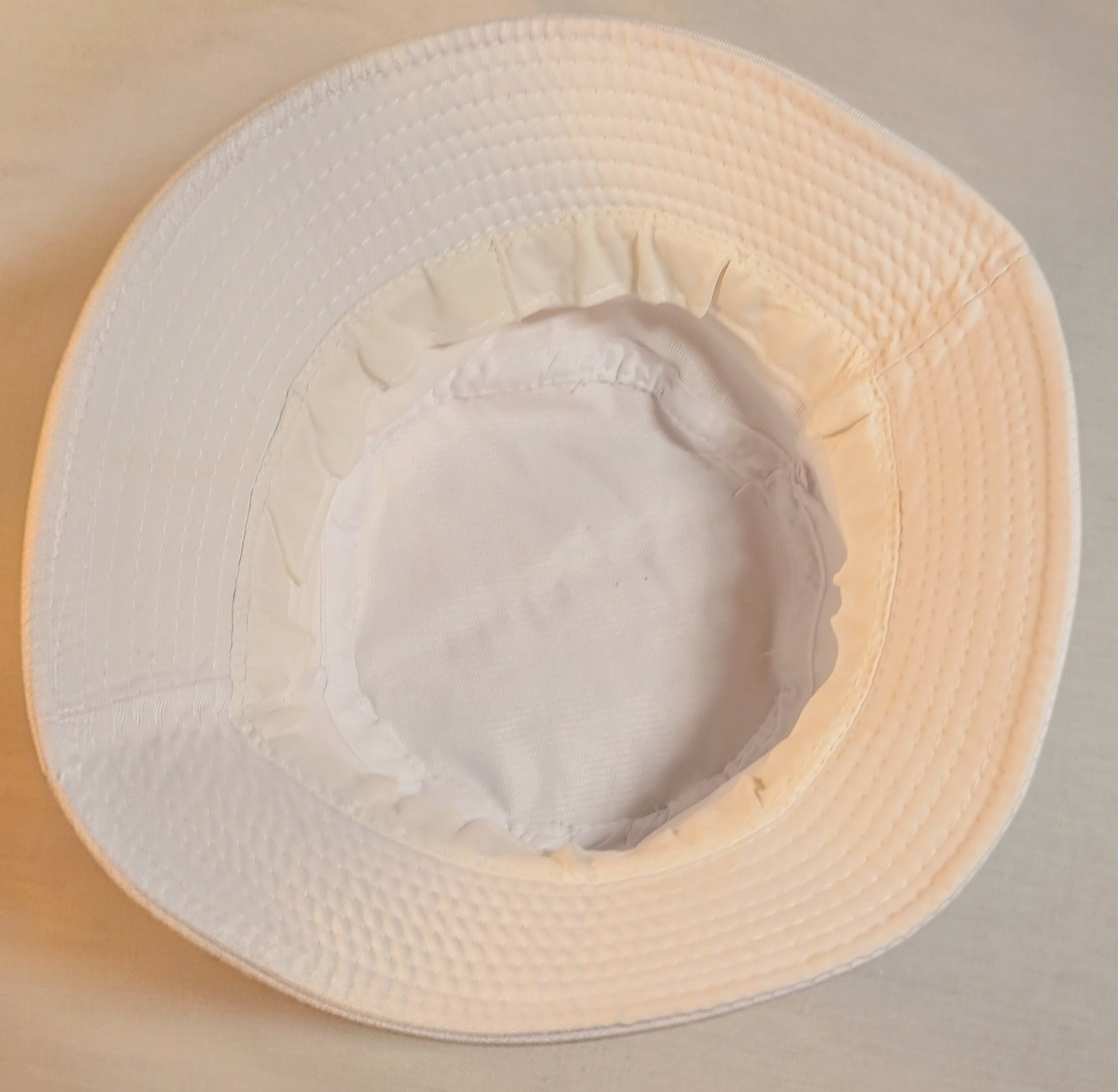 White Butterfly Bucket Hat