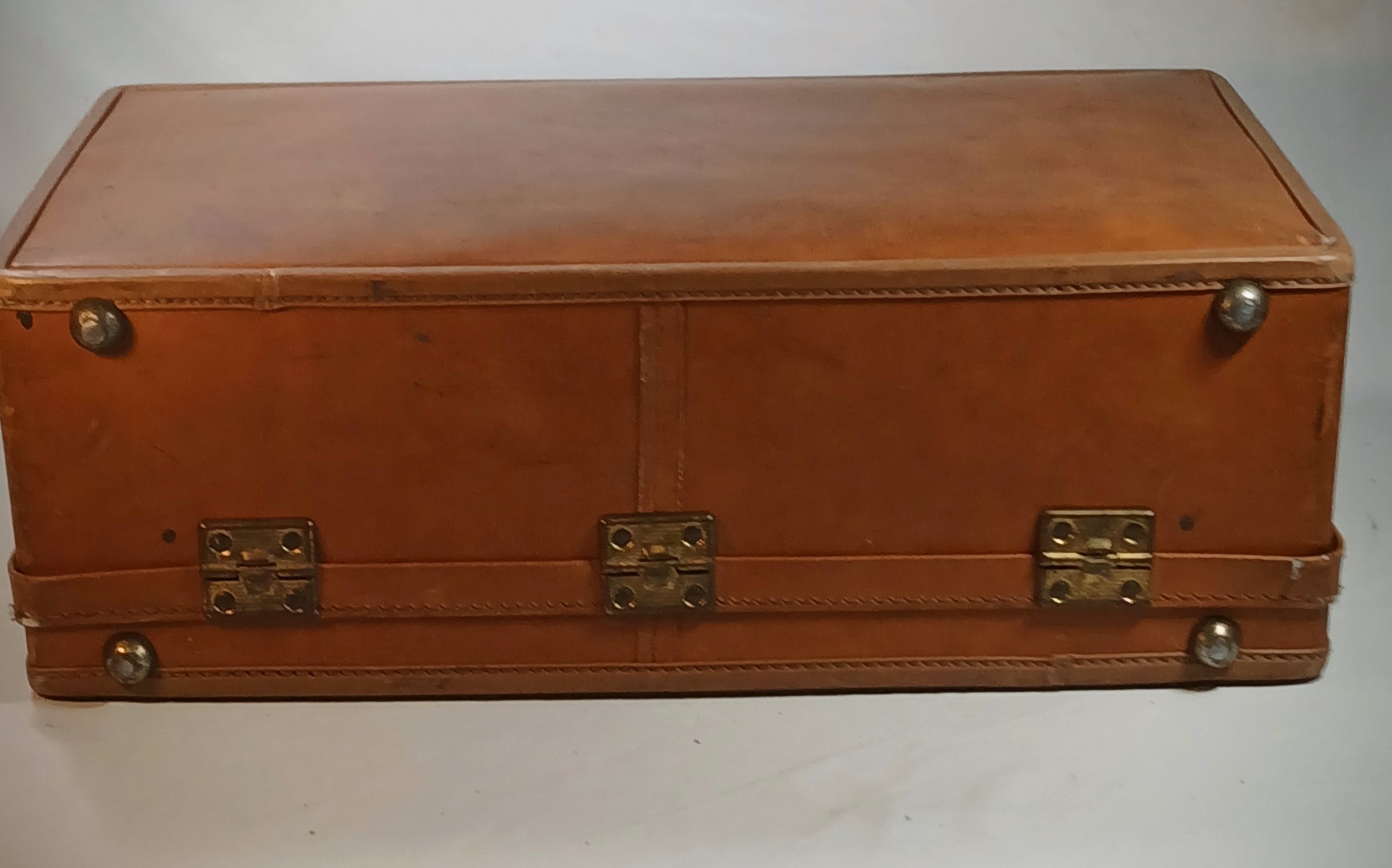 Vintage Hartmann Suitcase Caramel Tan | Mid Century Travel Case