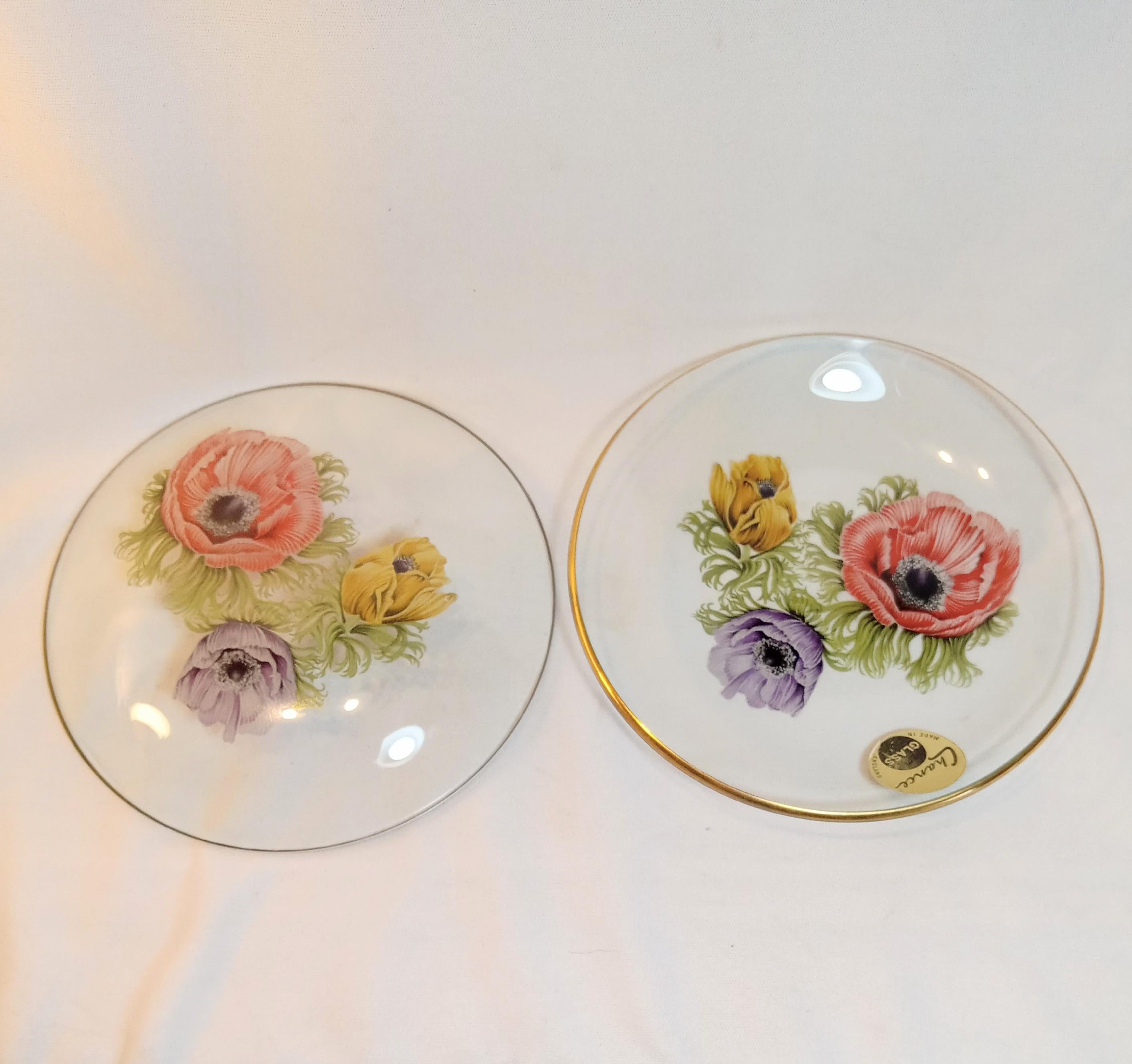 Vintage  Trinket Dish | Set of Two - Chance Glass