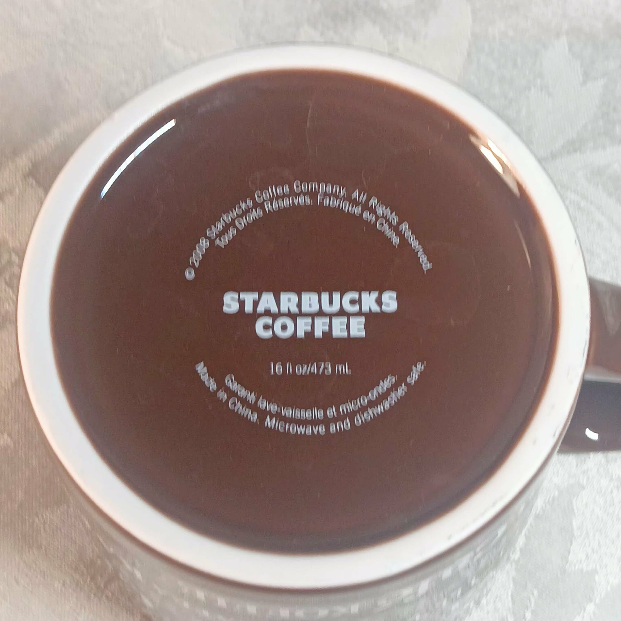 Starbucks Coffee Mug - 2008 International Languages Cup