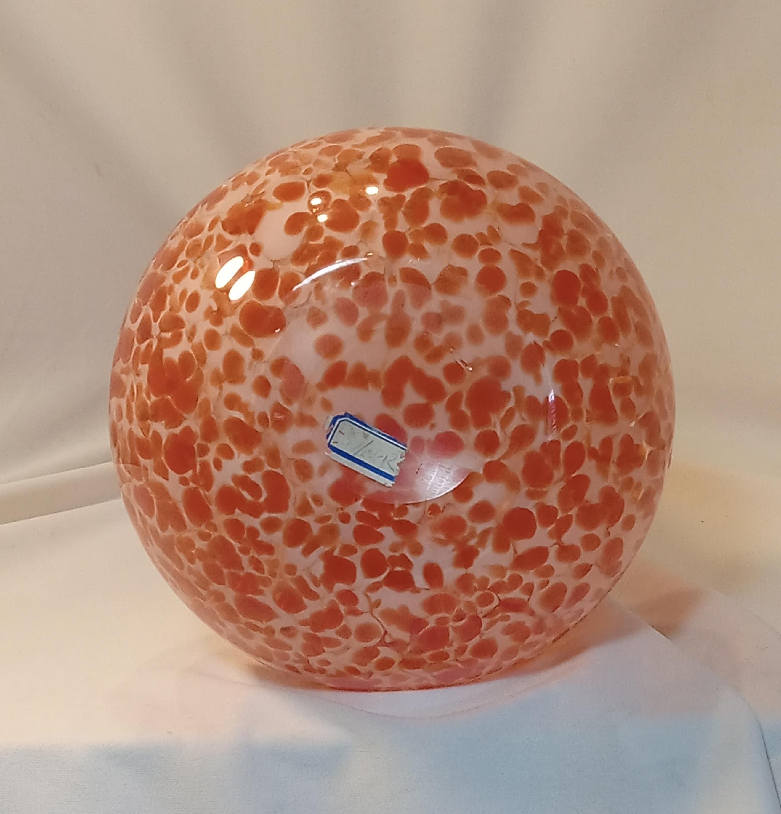 Hand-Blown Art Glass Vase