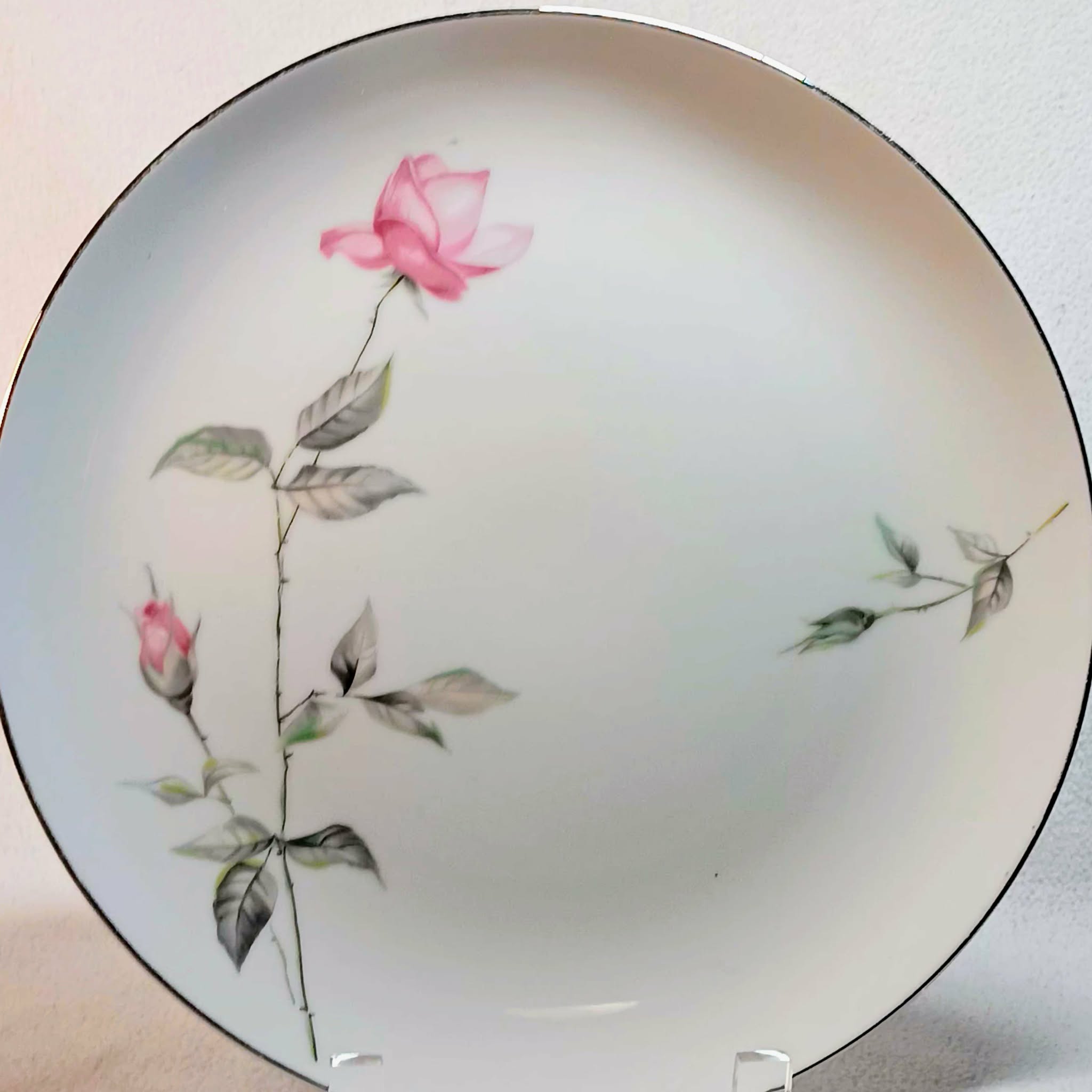 Dawn Rose Dinner Plates - Style House by Sango -Set of Three