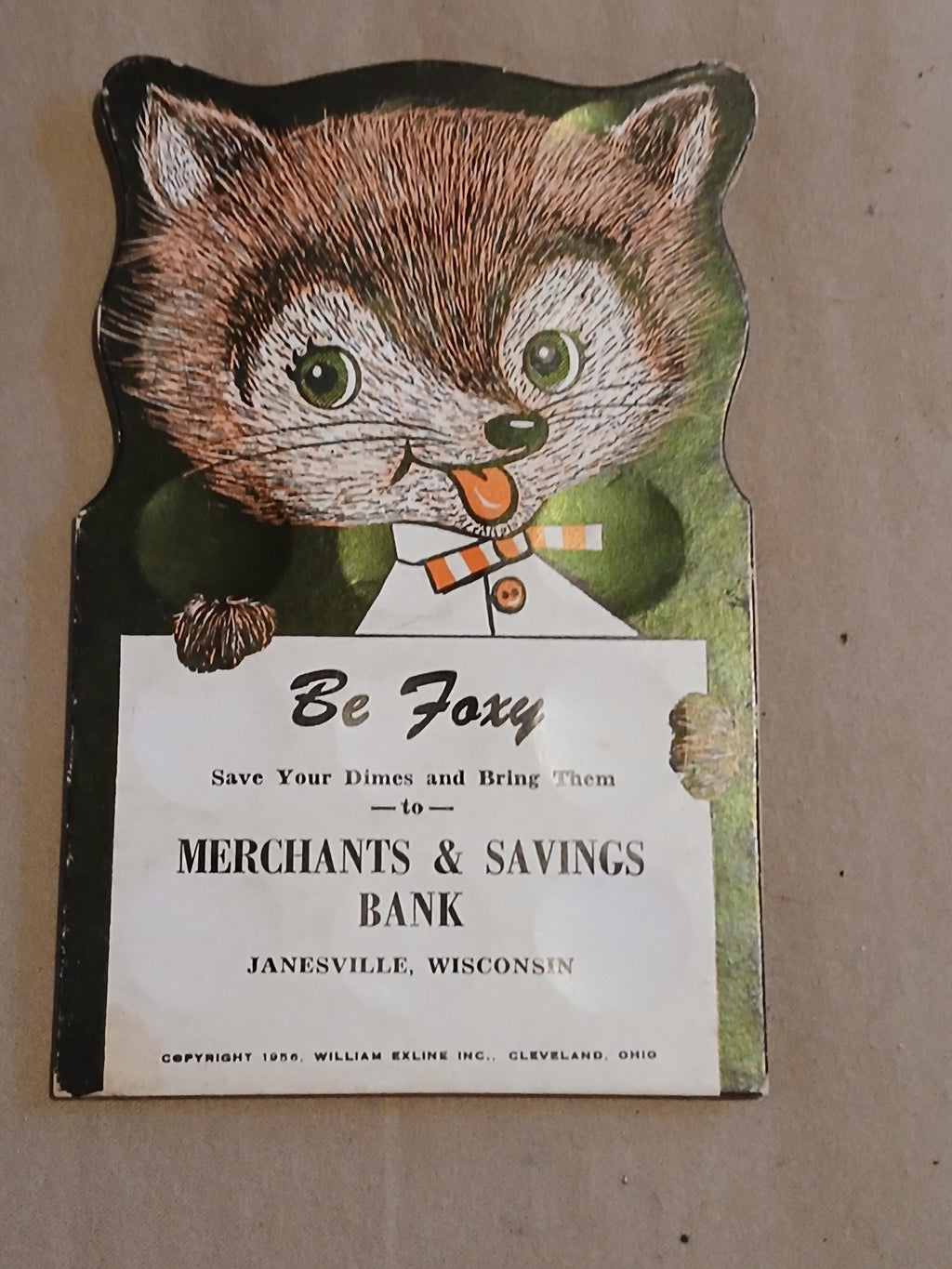 Vintage 1950s Bank & Credit Union Coin Saver / Dime Saver Folders