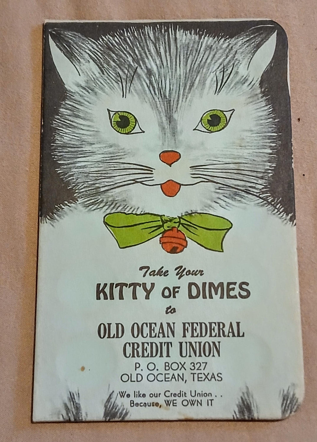 Vintage 1950s Bank & Credit Union Coin Saver / Dime Saver Folders