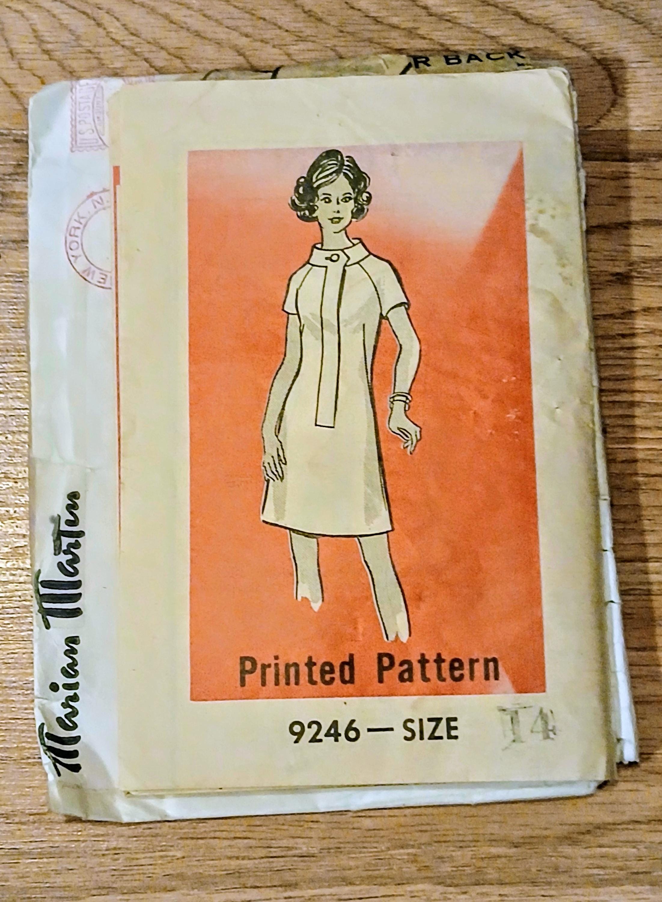 Vintage Dress Patterns |Marian Martin 1963 - 1965| Mail-Order Patterns