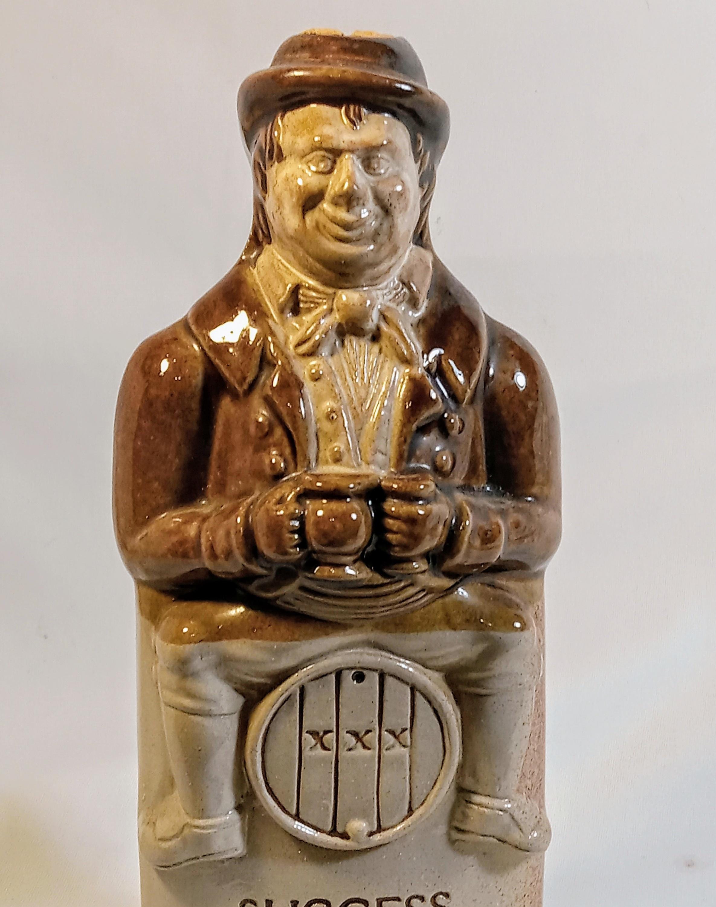 Vintage Decanter by Denby - “Success to Reform” – Historical Collectible
