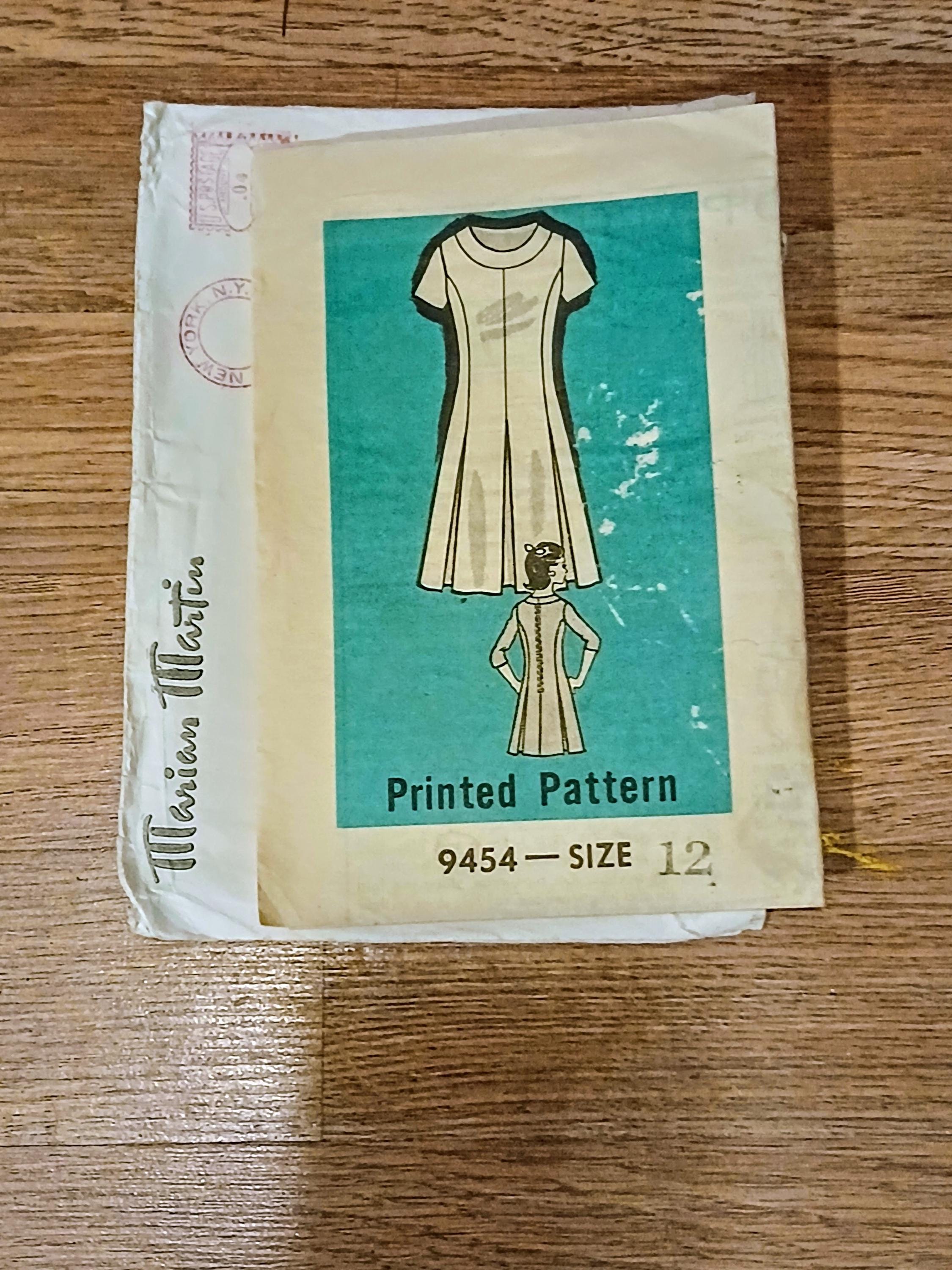 Vintage Dress Patterns |Marian Martin 1963 - 1965| Mail-Order Patterns