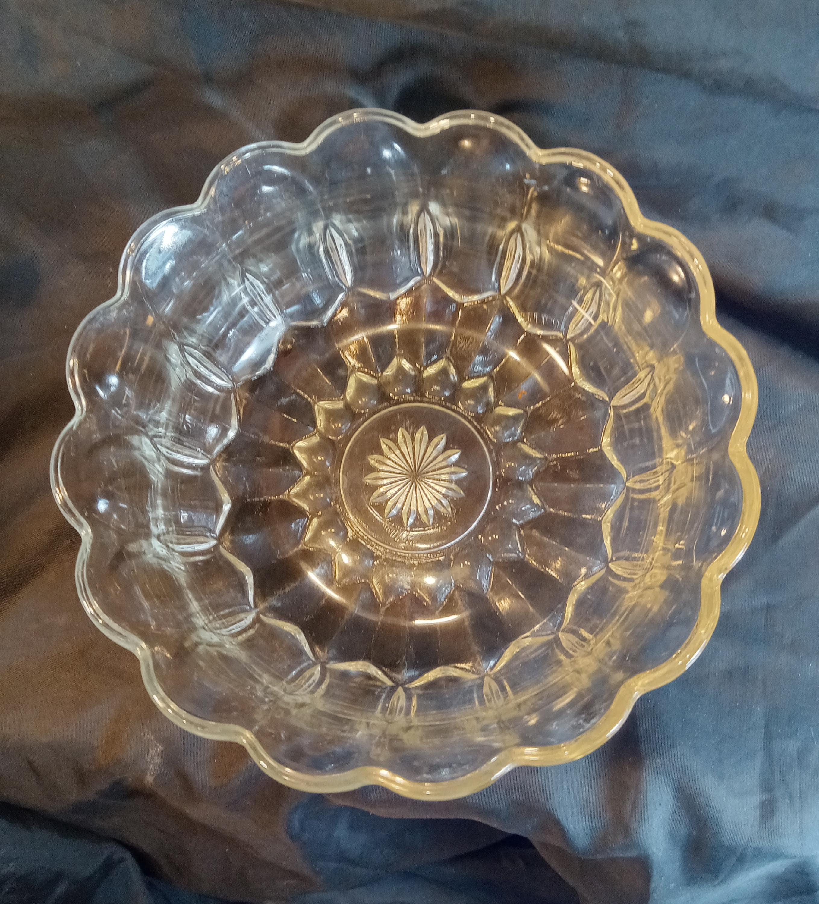 Vintage Serving Bowl - by Anchor Hocking- Fairfield Pattern