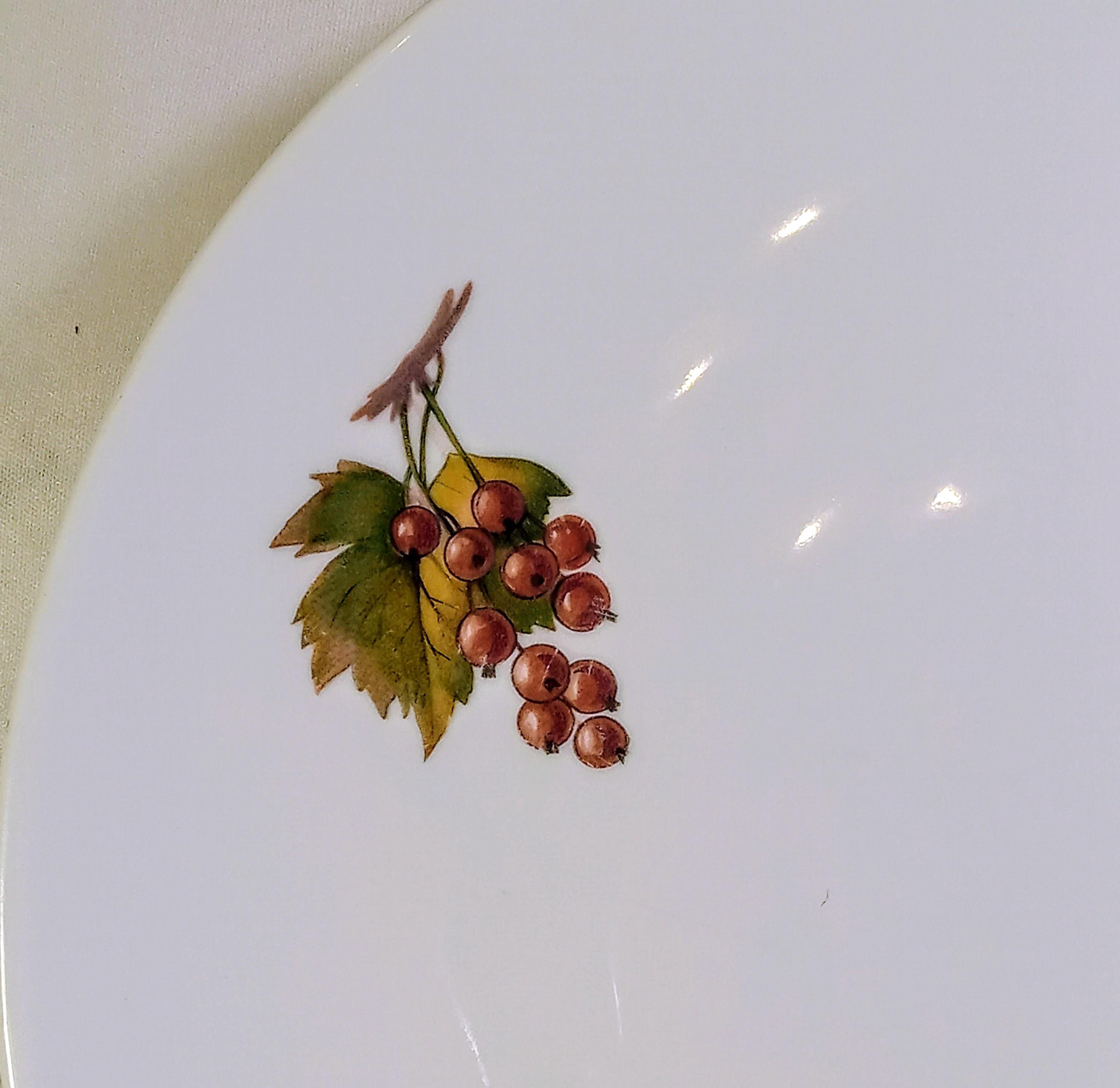 Royal Worcester Evesham Cake Plate