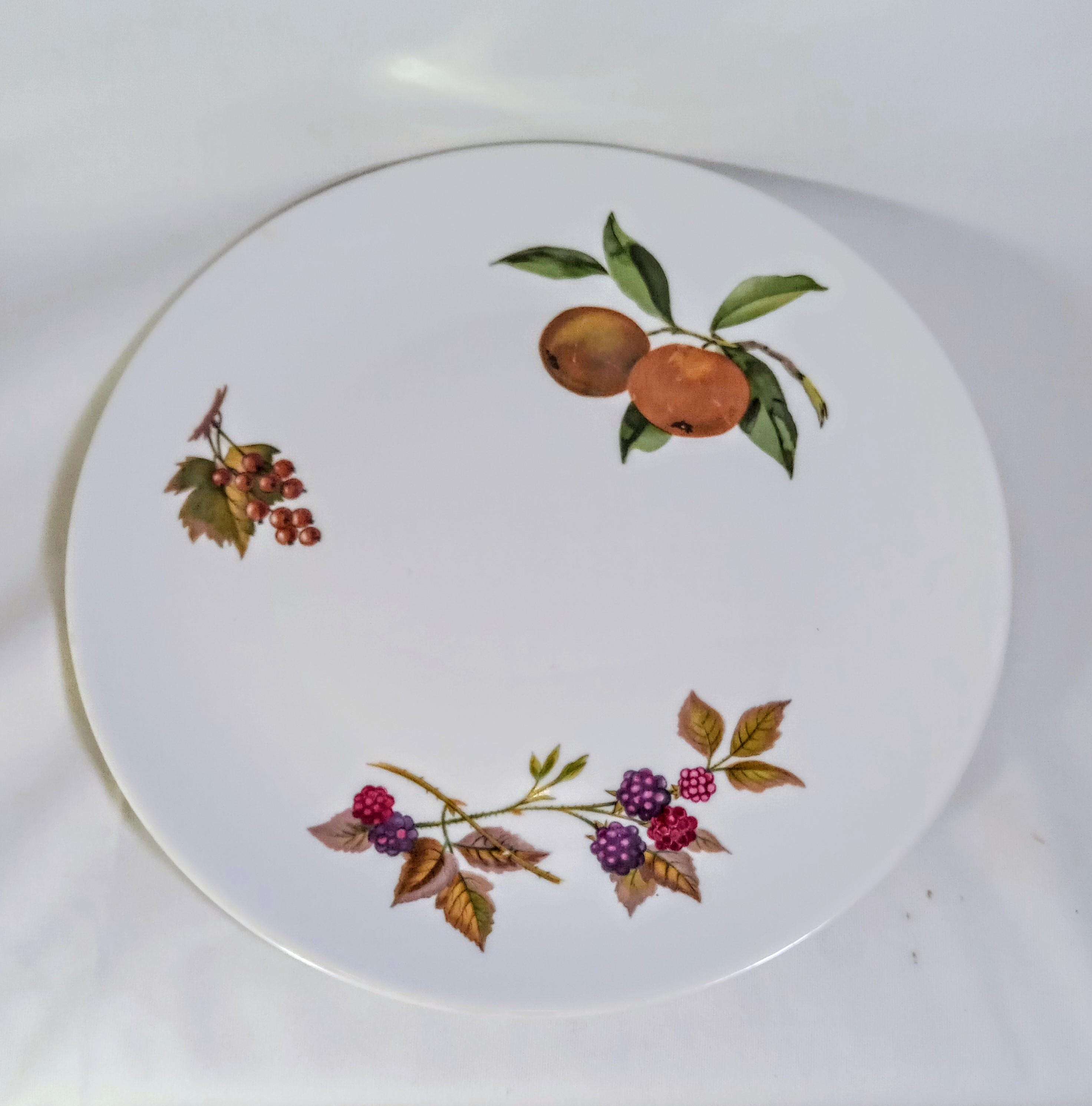 Royal Worcester Evesham Cake Plate