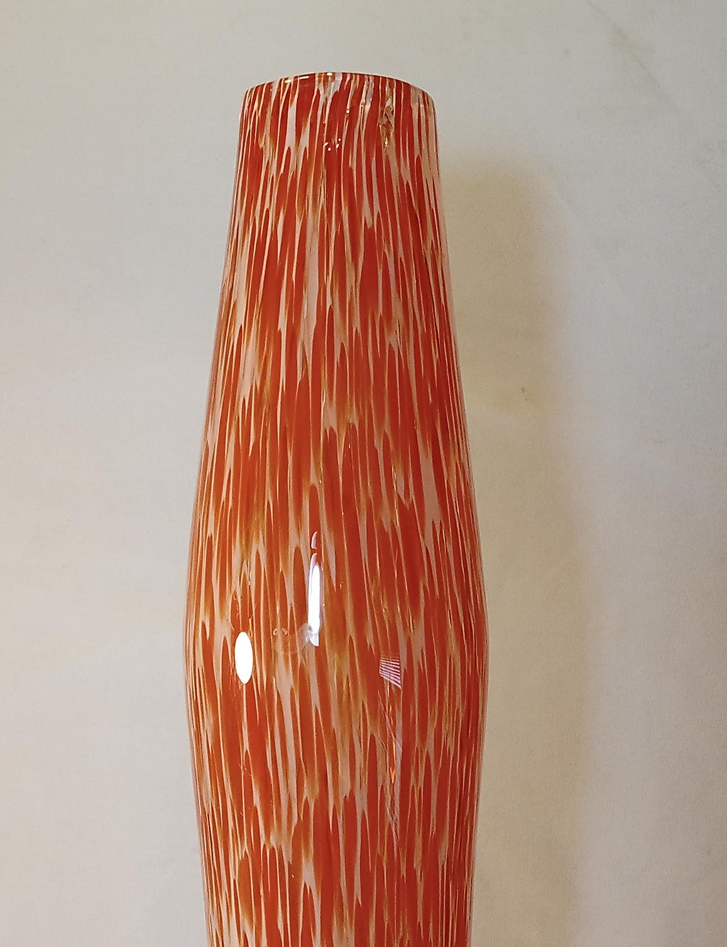 Hand-Blown Art Glass Vase
