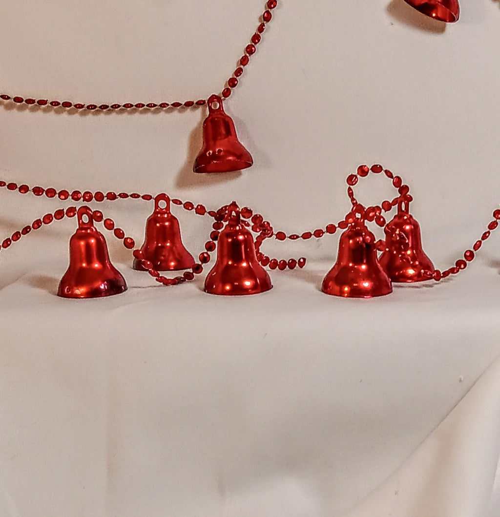 Vintage 1970s Christmas Bell Garland – Retro Christmas
