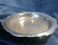 International Silver Footed Serving Tray