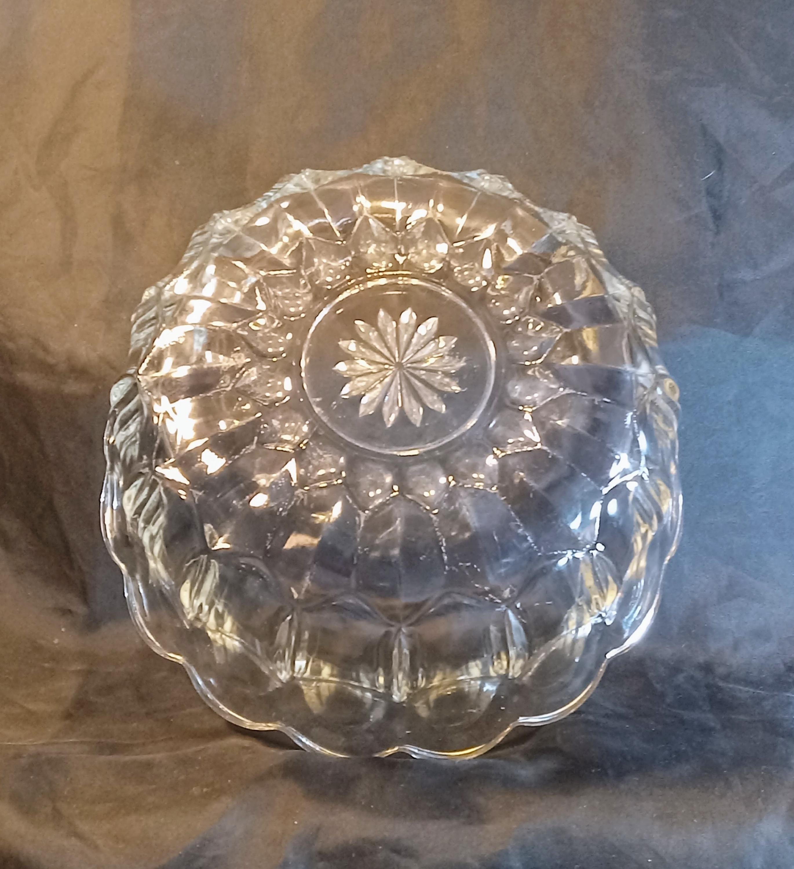 Vintage Serving Bowl - by Anchor Hocking- Fairfield Pattern