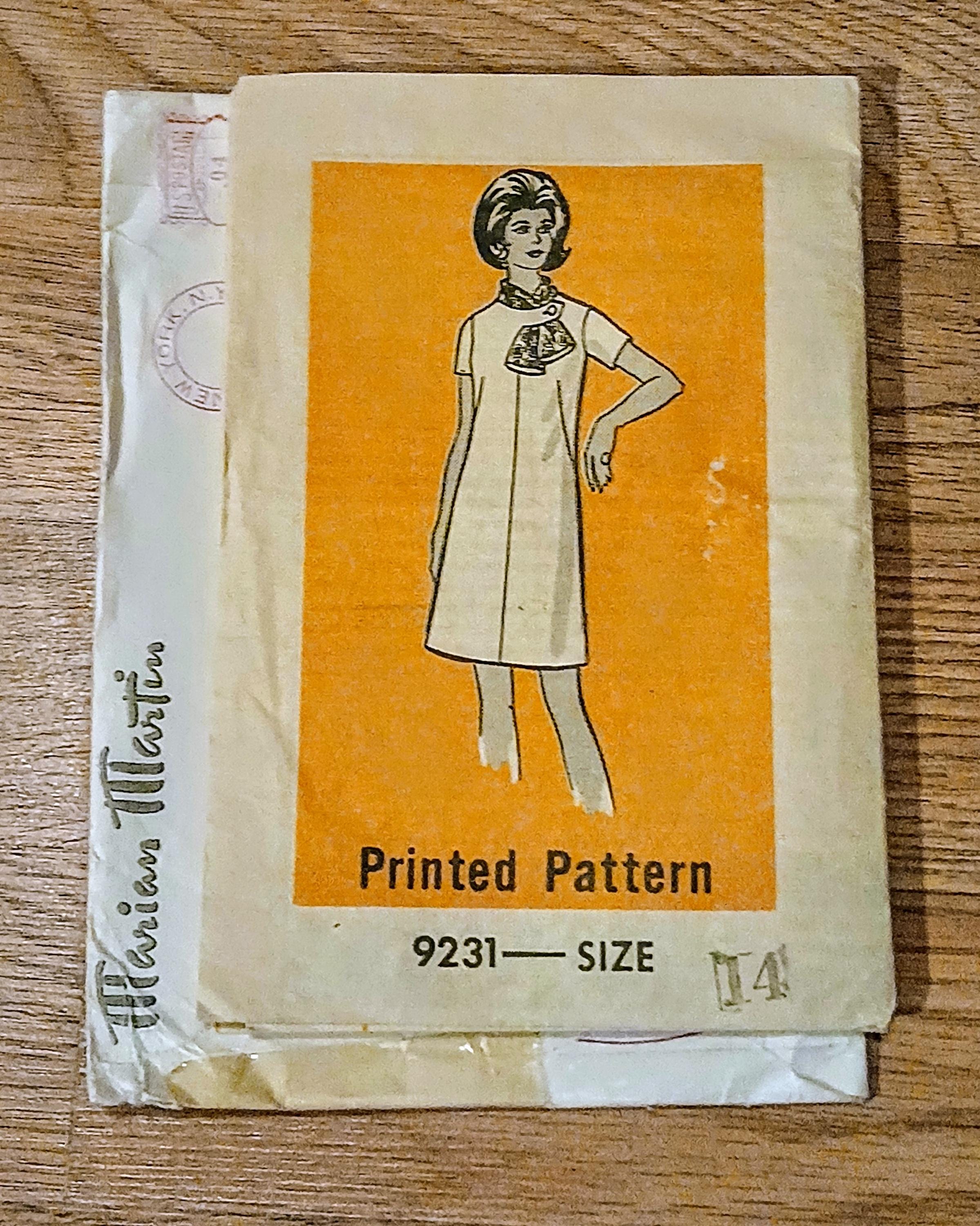 Vintage Dress Patterns |Marian Martin 1963 - 1965| Mail-Order Patterns