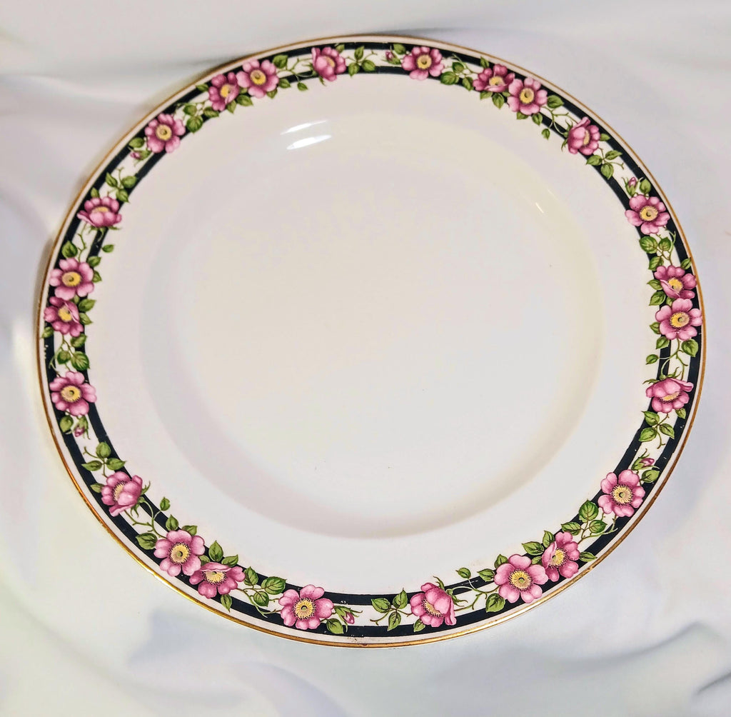 Pair of Antique Booths Silicon China Dinner Plates, England c. 1895–1910