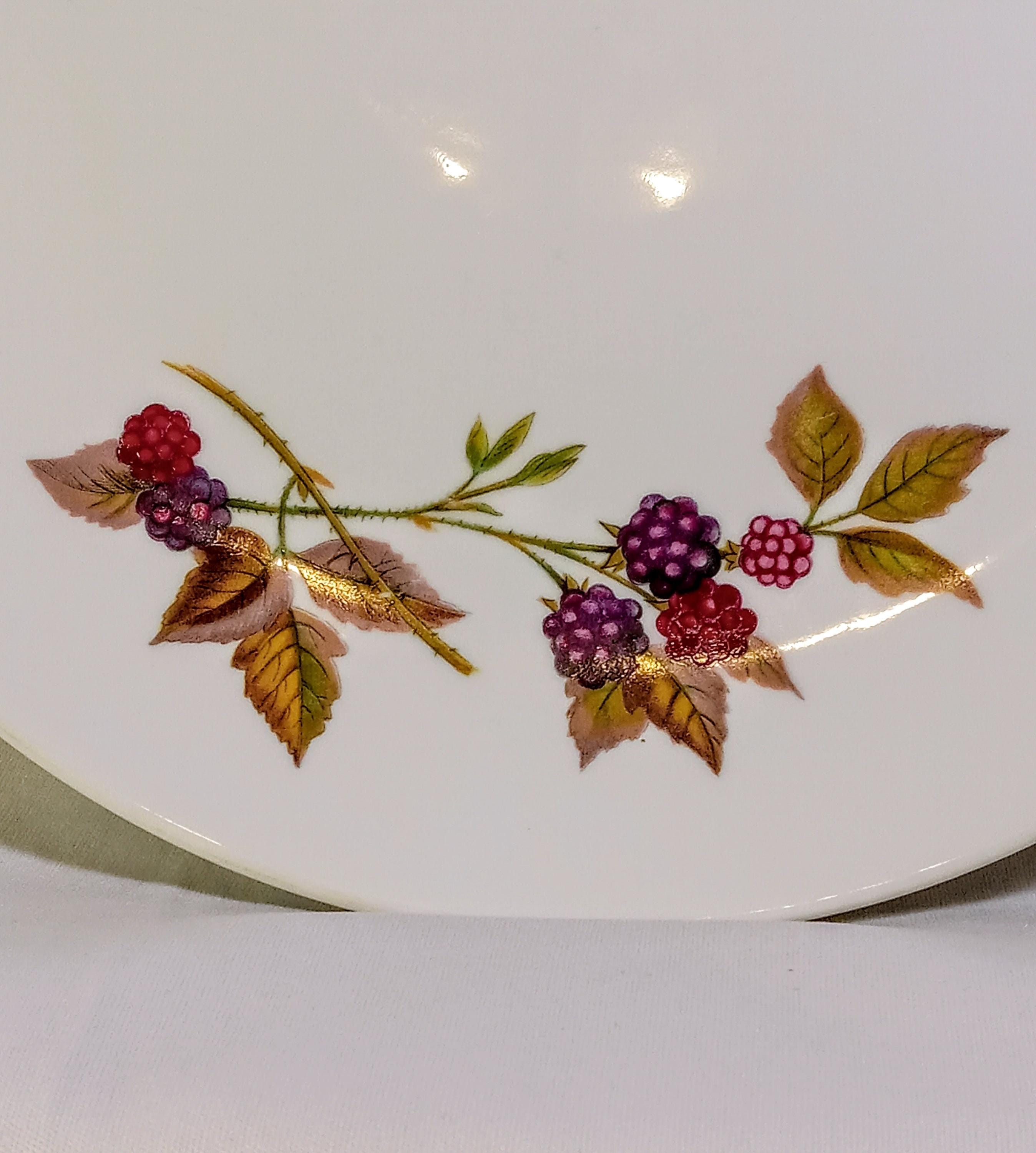 Royal Worcester Evesham Cake Plate