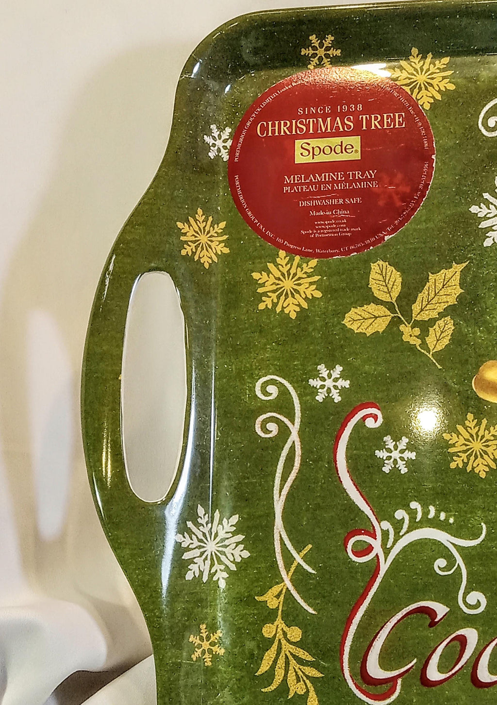 Spode Christmas Tree Cookies for Santa Tray – Discontinued  – Millennium Y2K Holiday Decor