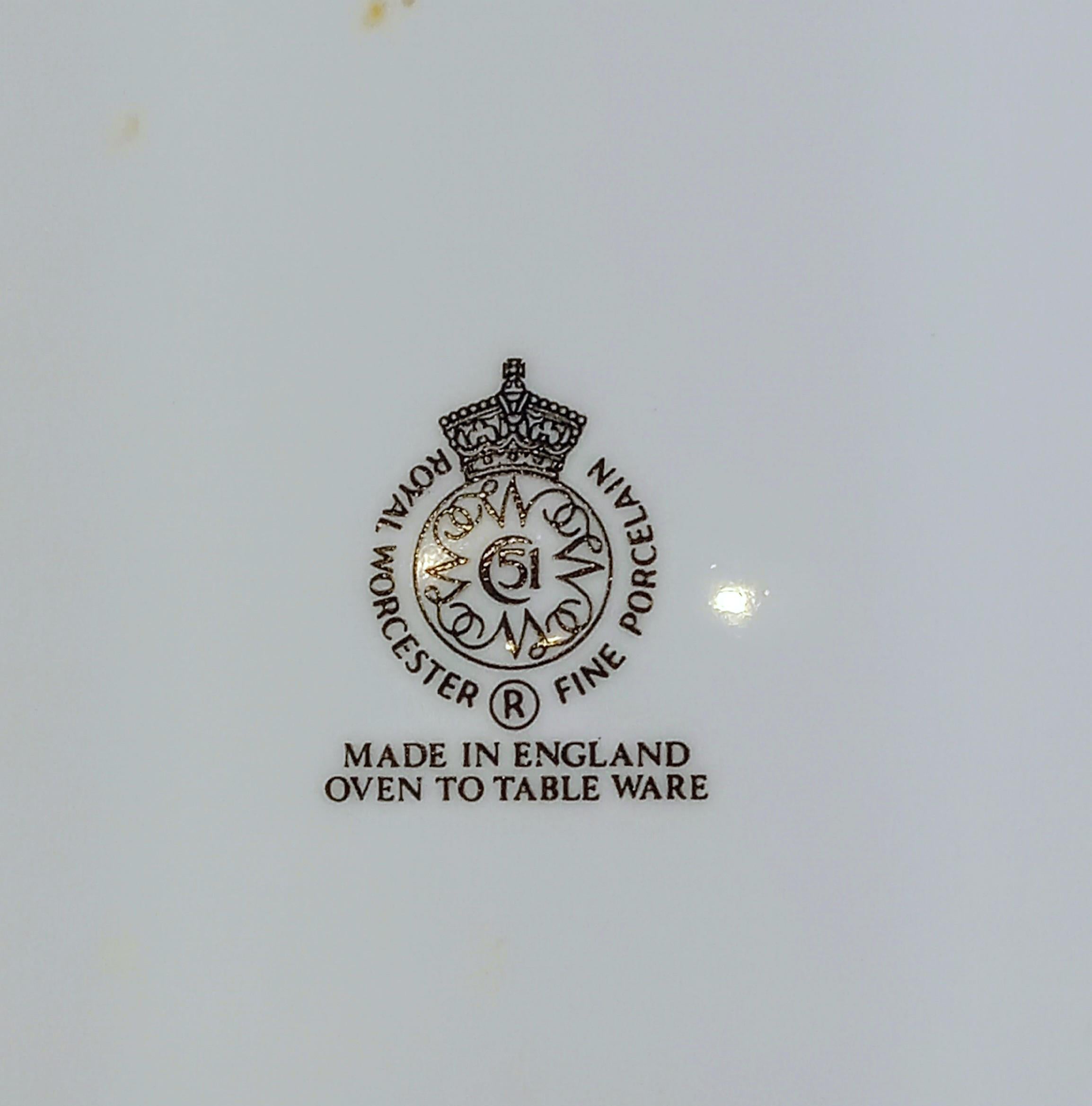 Royal Worcester Evesham Cake Plate