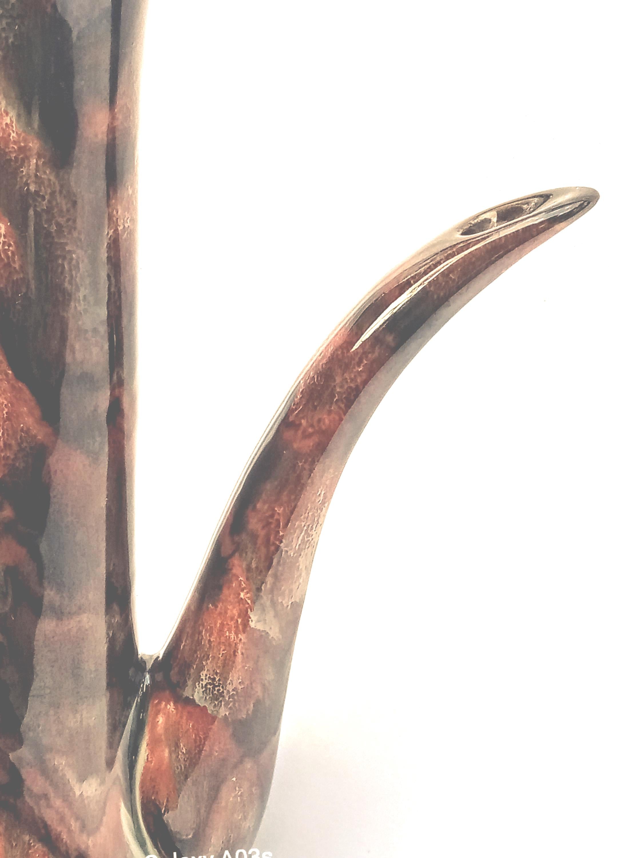 Vintage Ceramic Vase  – 1960s Ozark Earth Glaze - Dryden Pottery