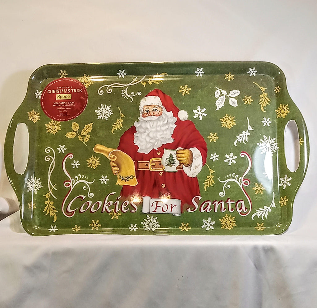 Spode Christmas Tree Cookies for Santa Tray – Discontinued  – Millennium Y2K Holiday Decor