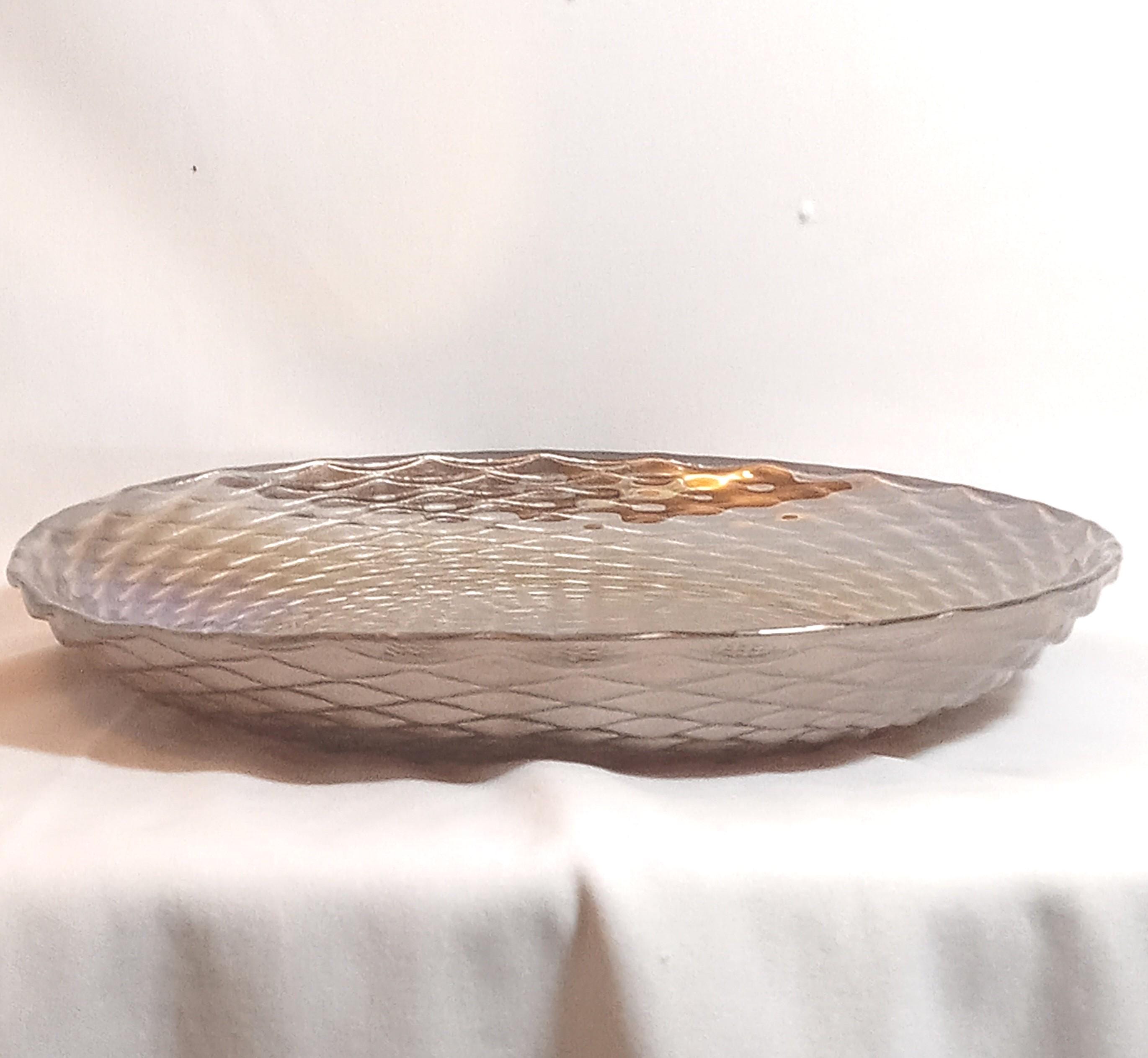 Vintage Art Glass  Bowl - Mid century Modern Decor