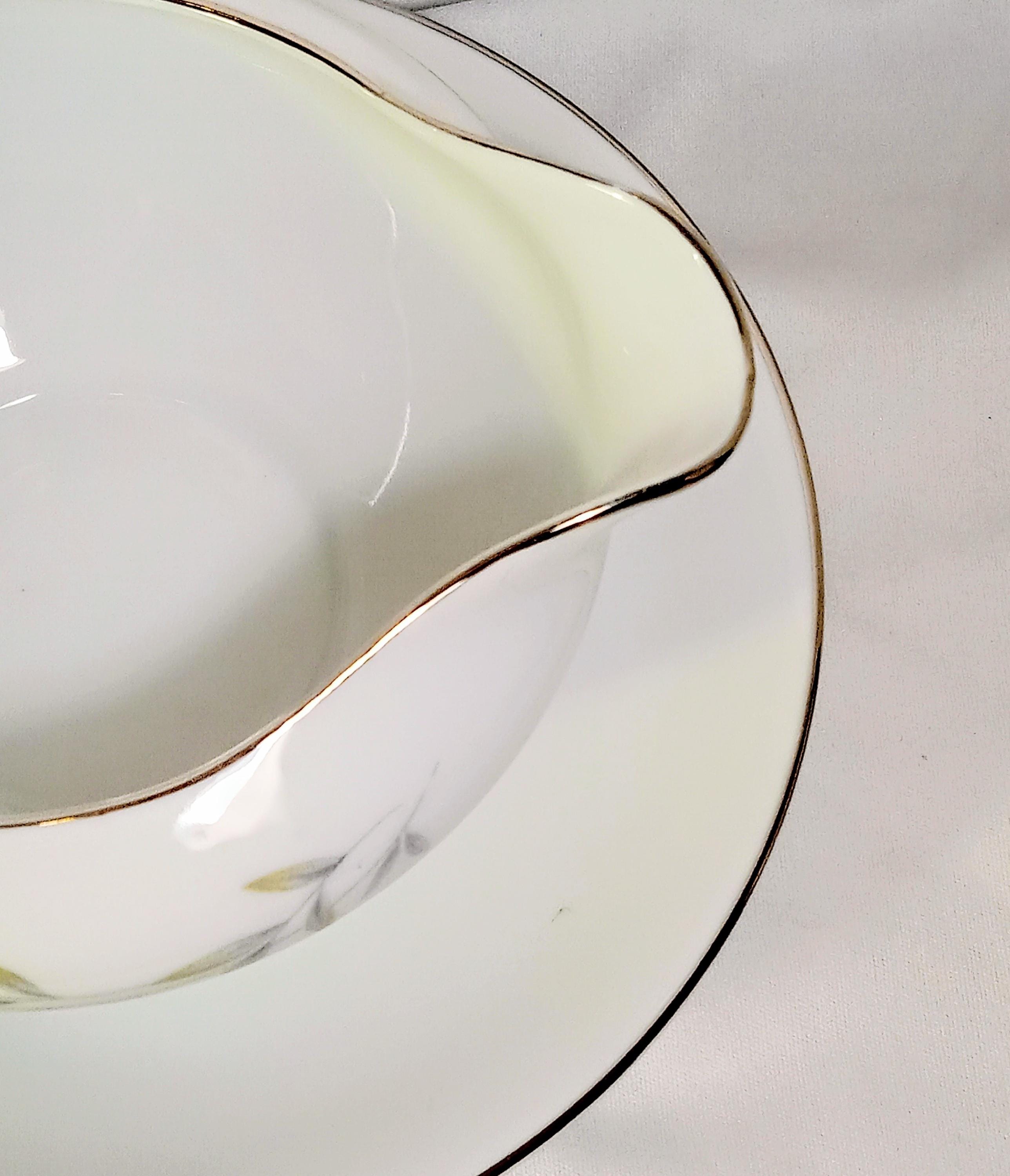 St. Regis China Gravy Boat - Porcelain - Pattern 101