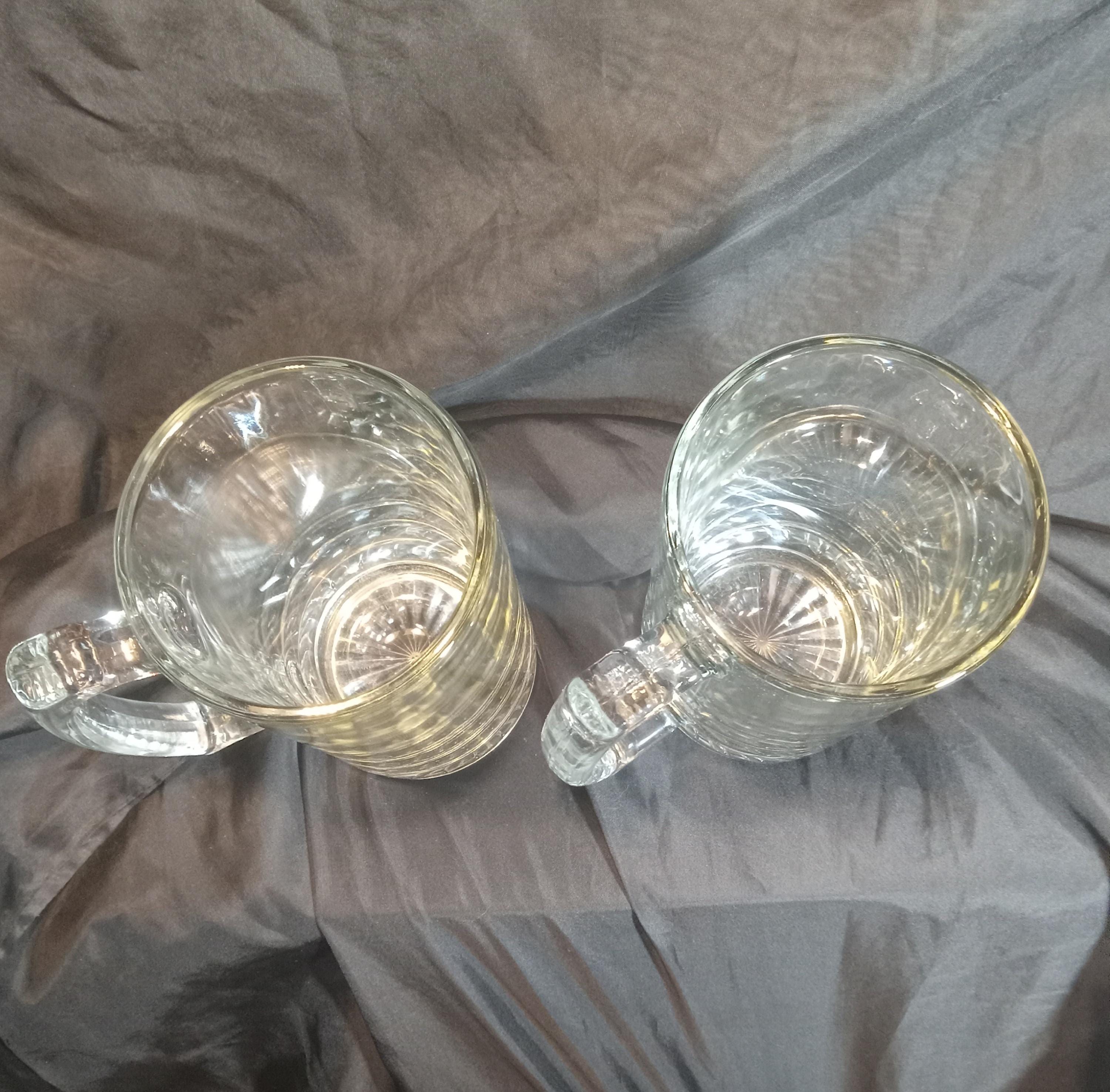 Set of 2 Vintage Beer Mugs