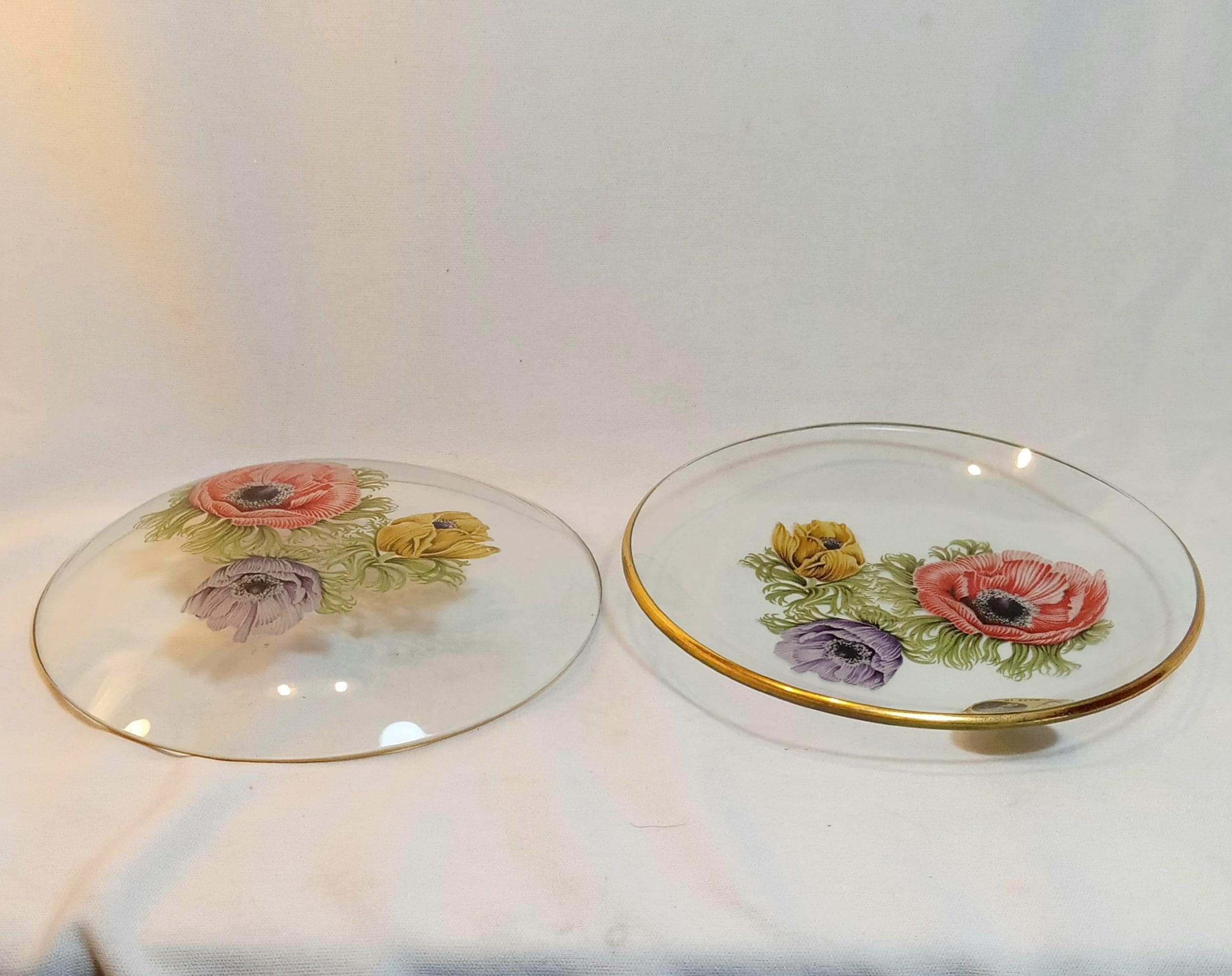 Vintage  Trinket Dish | Set of Two - Chance Glass
