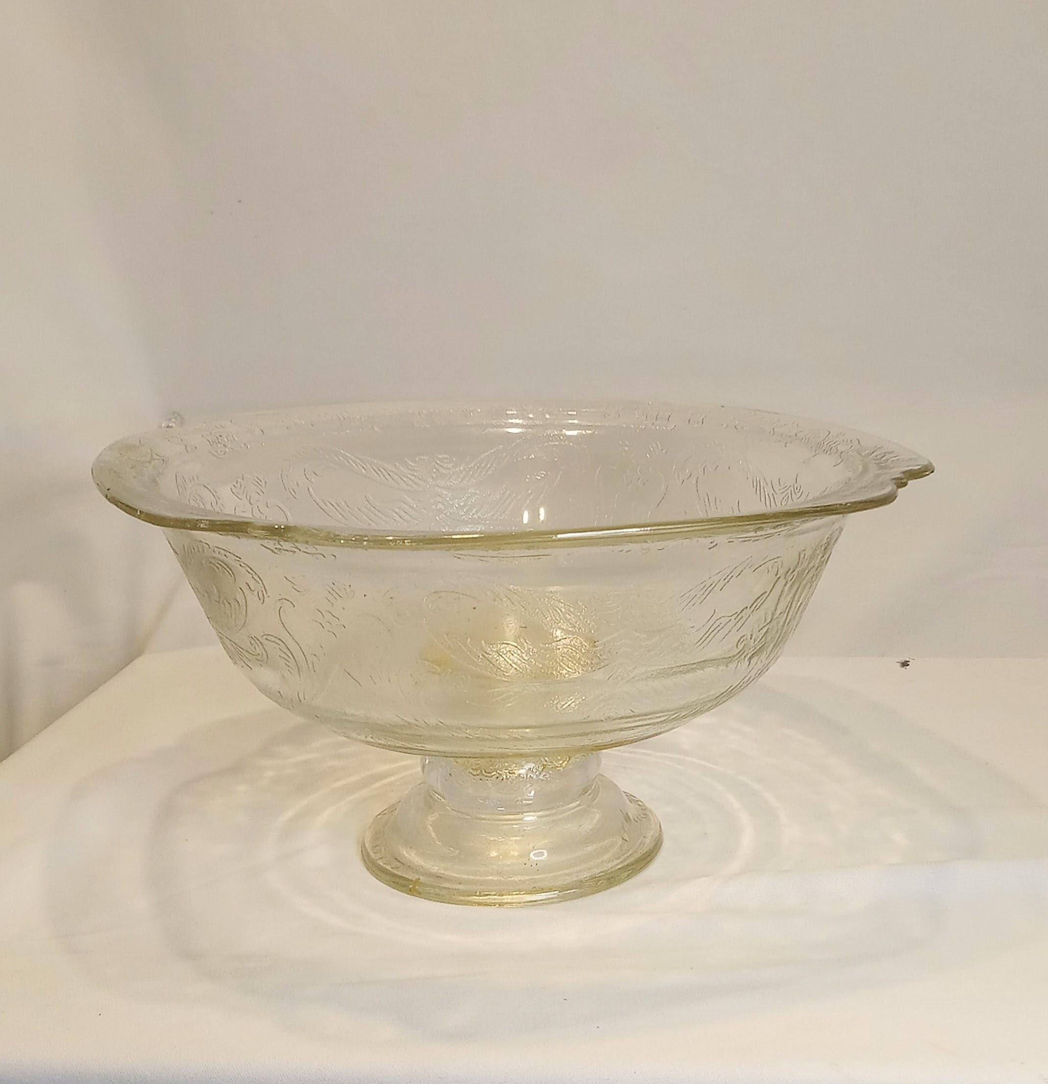 Vintage Indiana Glass Fruit Bowl - Recollection Line