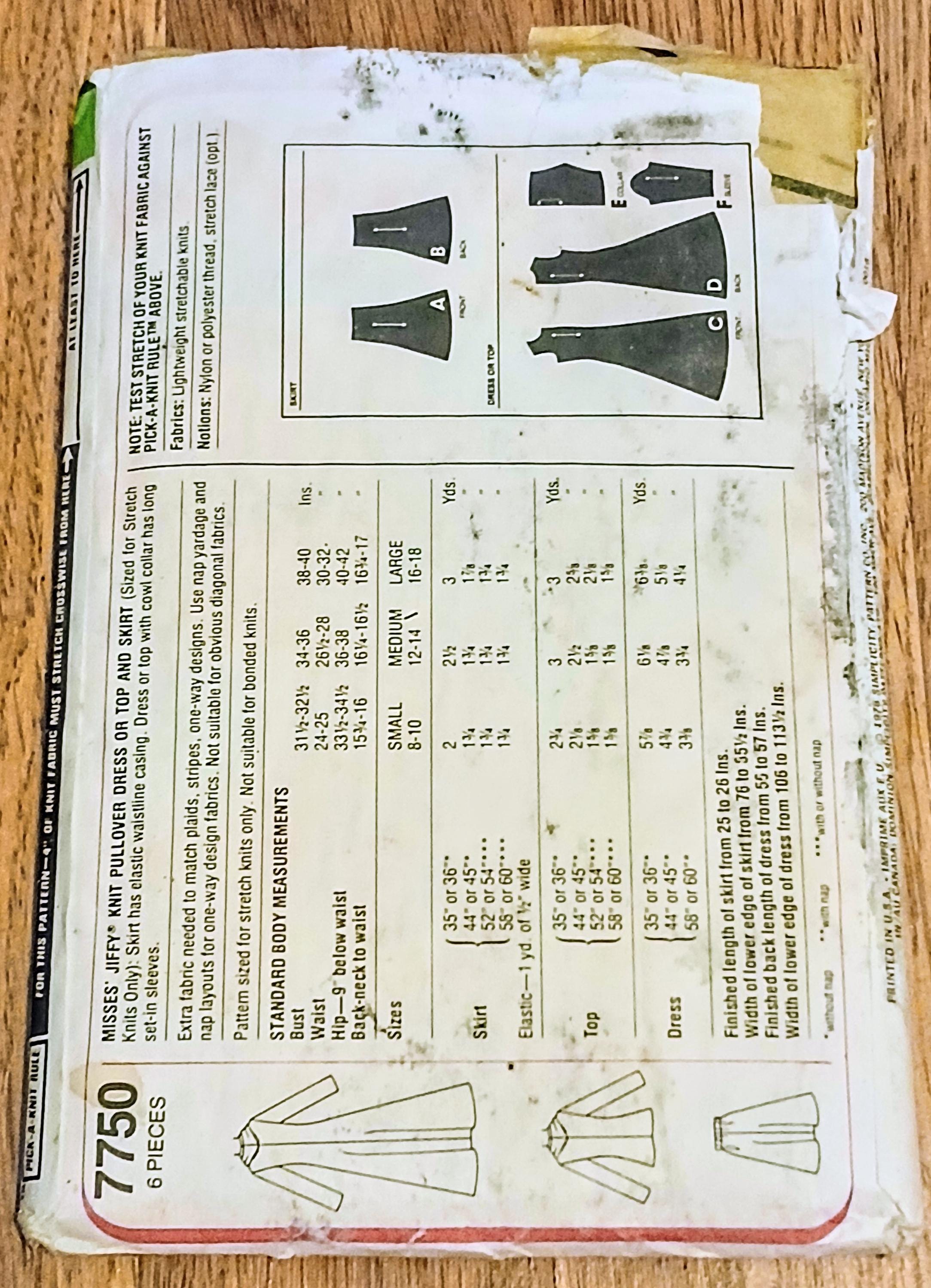 Simplicity Clothing Patterns - Uncut - Men's & Women's - Your Choice