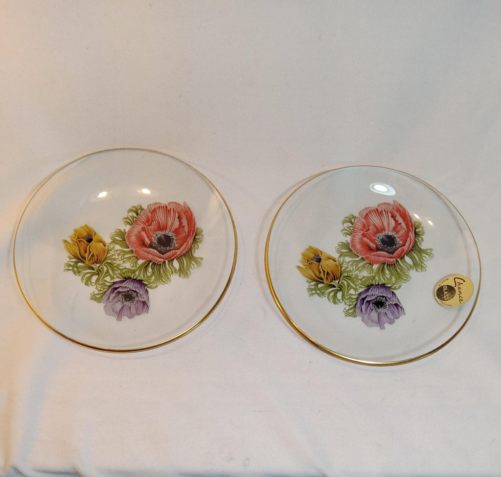 Vintage  Trinket Dish | Set of Two - Chance Glass