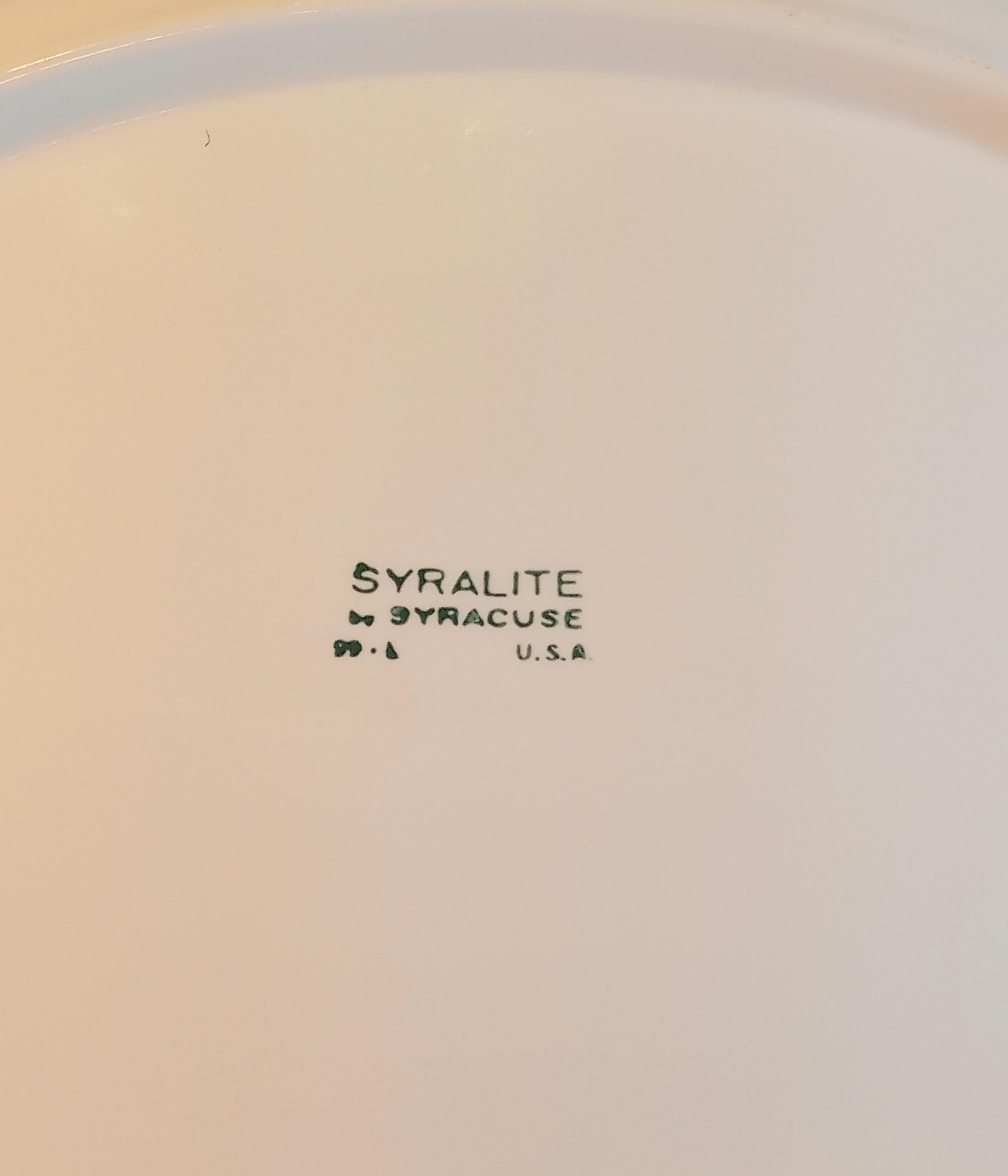 Vintage Syracuse China - Syralite Platter – 1970 Restaurant Ware