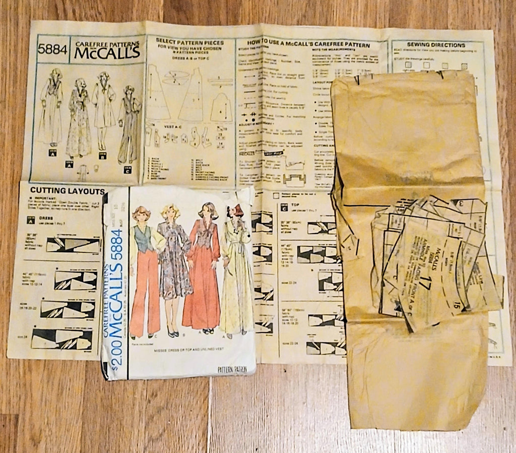 Vintage Sewing Patterns - McCalls - 1977 to 1979 - Your Choice