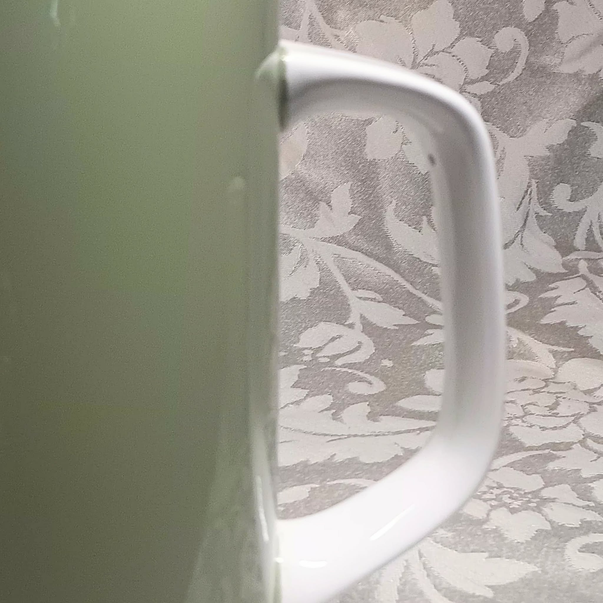 Vintage Coffee Pot - Avocado Green - Mikasa Cera Stone