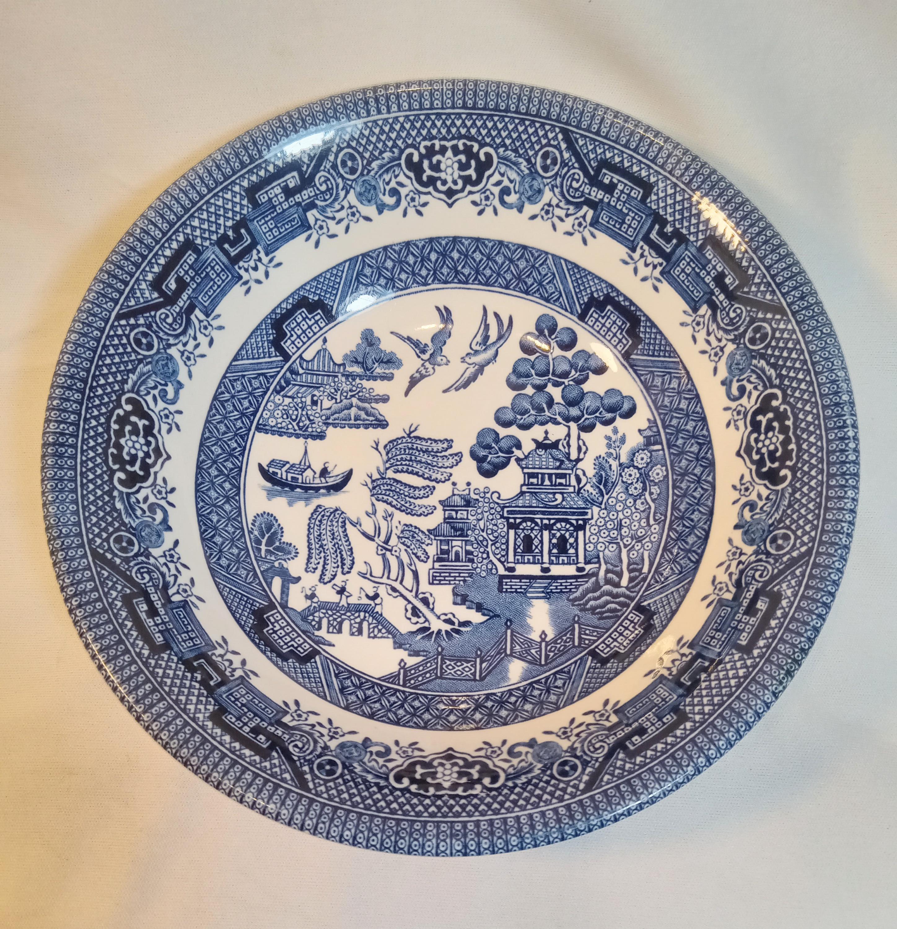 Vintage English Blue Willow China | Includes Churchill, Staffordshire and Washington Variations