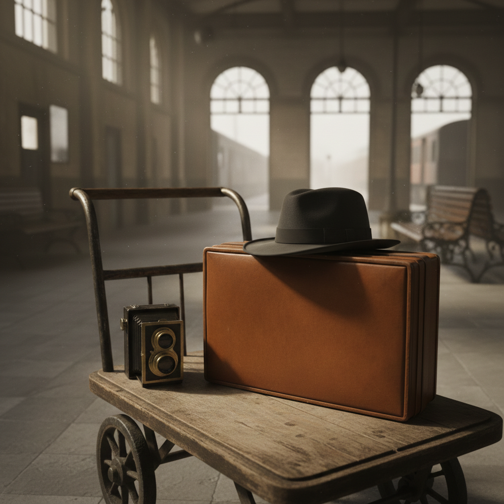 Vintage Hartmann Suitcase Caramel Tan | Mid Century Travel Case