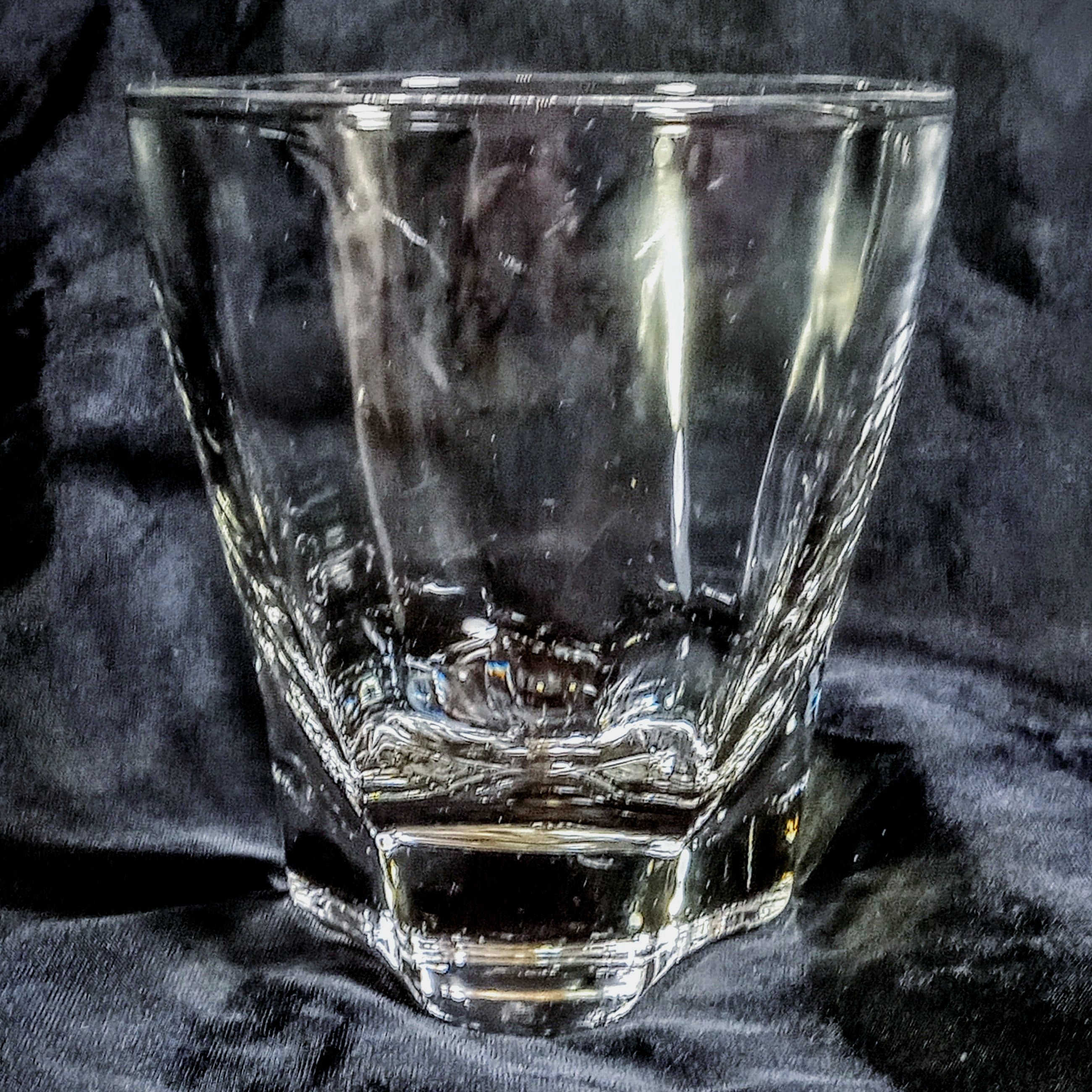 Vintage Bourbon Glasses - Set of 4