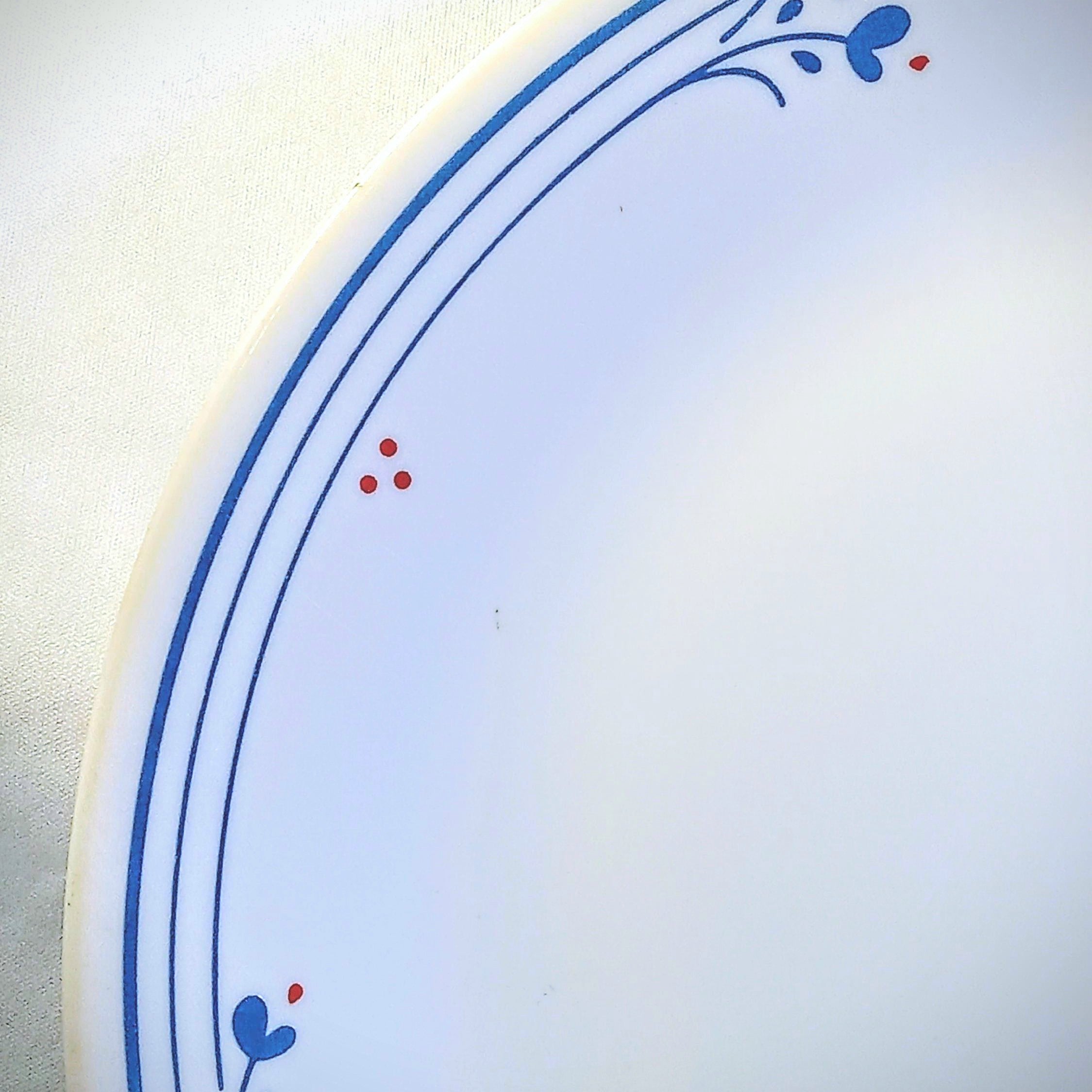 Set of 6 Corelle “Country Violet” Dinner Plates