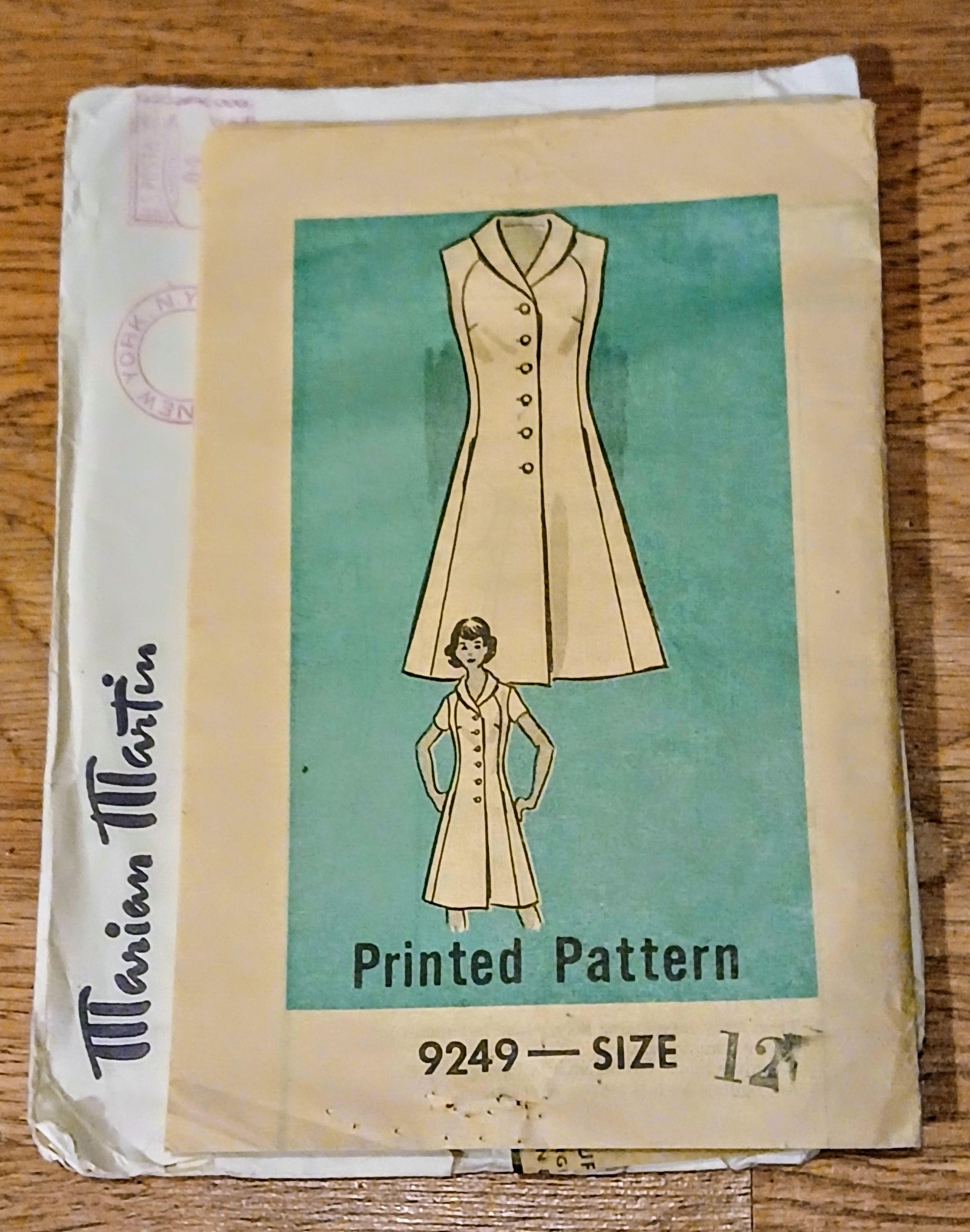 Vintage Dress Patterns |Marian Martin 1963 - 1965| Mail-Order Patterns