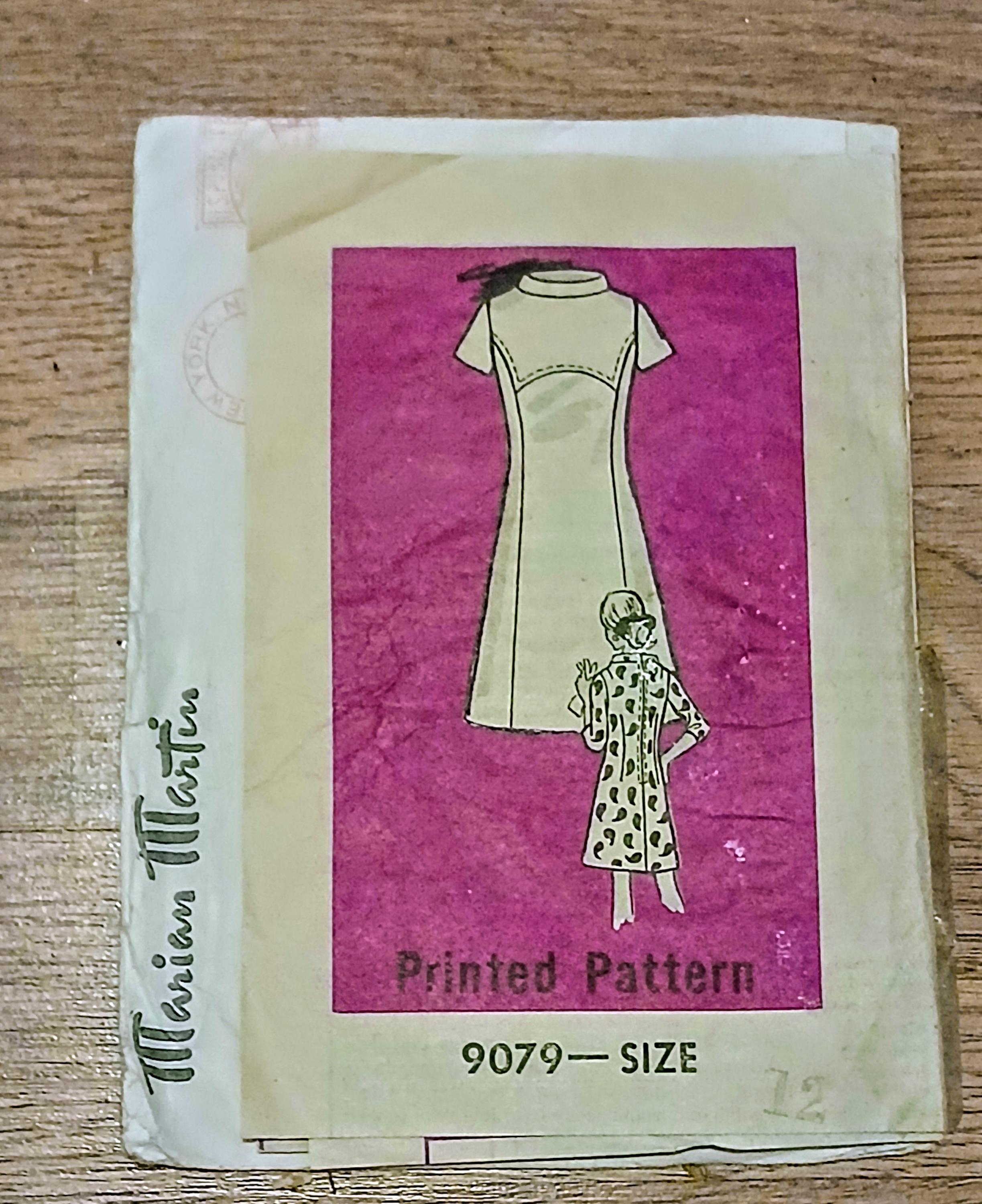 Vintage Dress Patterns |Marian Martin 1963 - 1965| Mail-Order Patterns